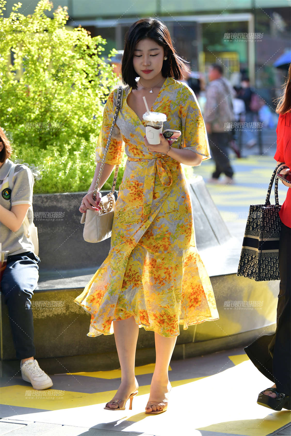 图片[2]-★漂亮高挑长裙美女-日更街拍