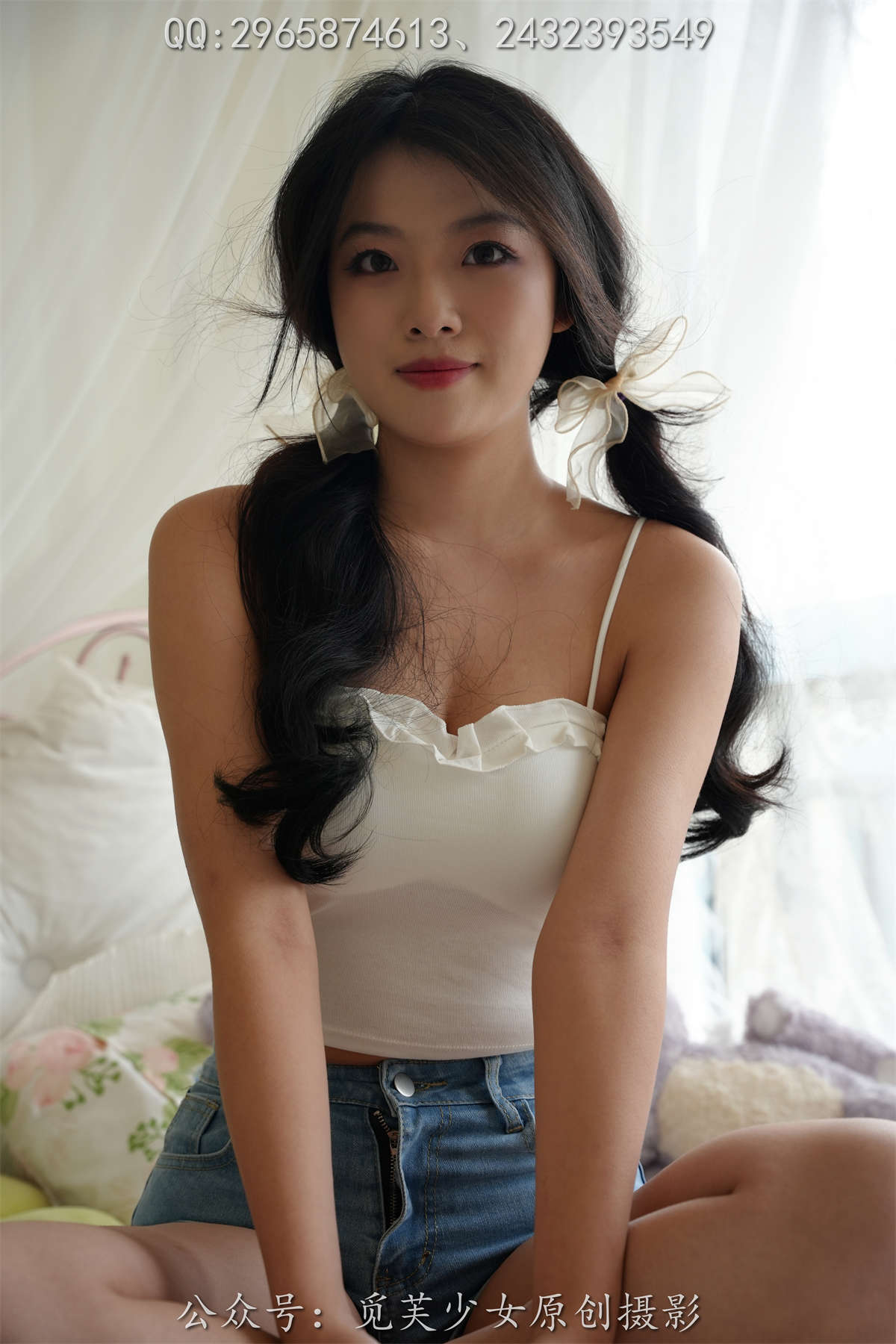 觅芙少女 NO.076 柯柯 愿你笑靥如花-日更街拍