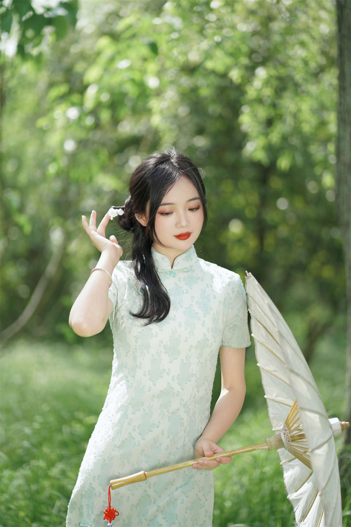 YITUYU艺图语 2024.01.01 盛夏中的一抹天青色 小欧O插图1