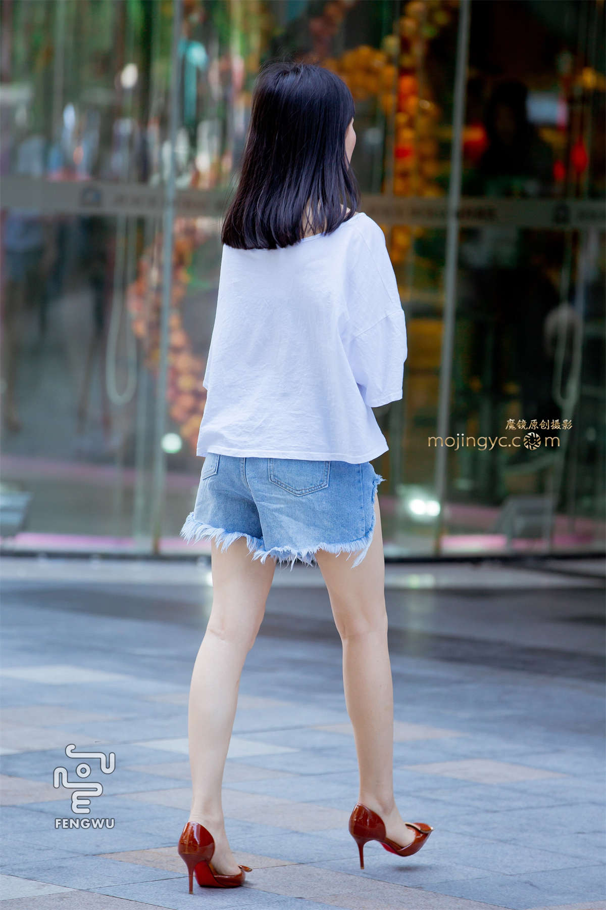 图片[2]-热裤，美腿，高跟（15）-日更街拍