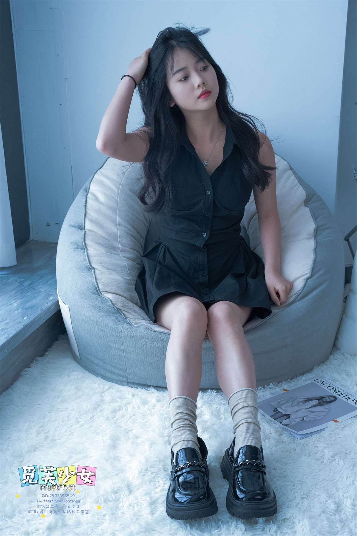 觅芙少女 NO.026 小玲 少女的眼中是星辰大海-日更街拍