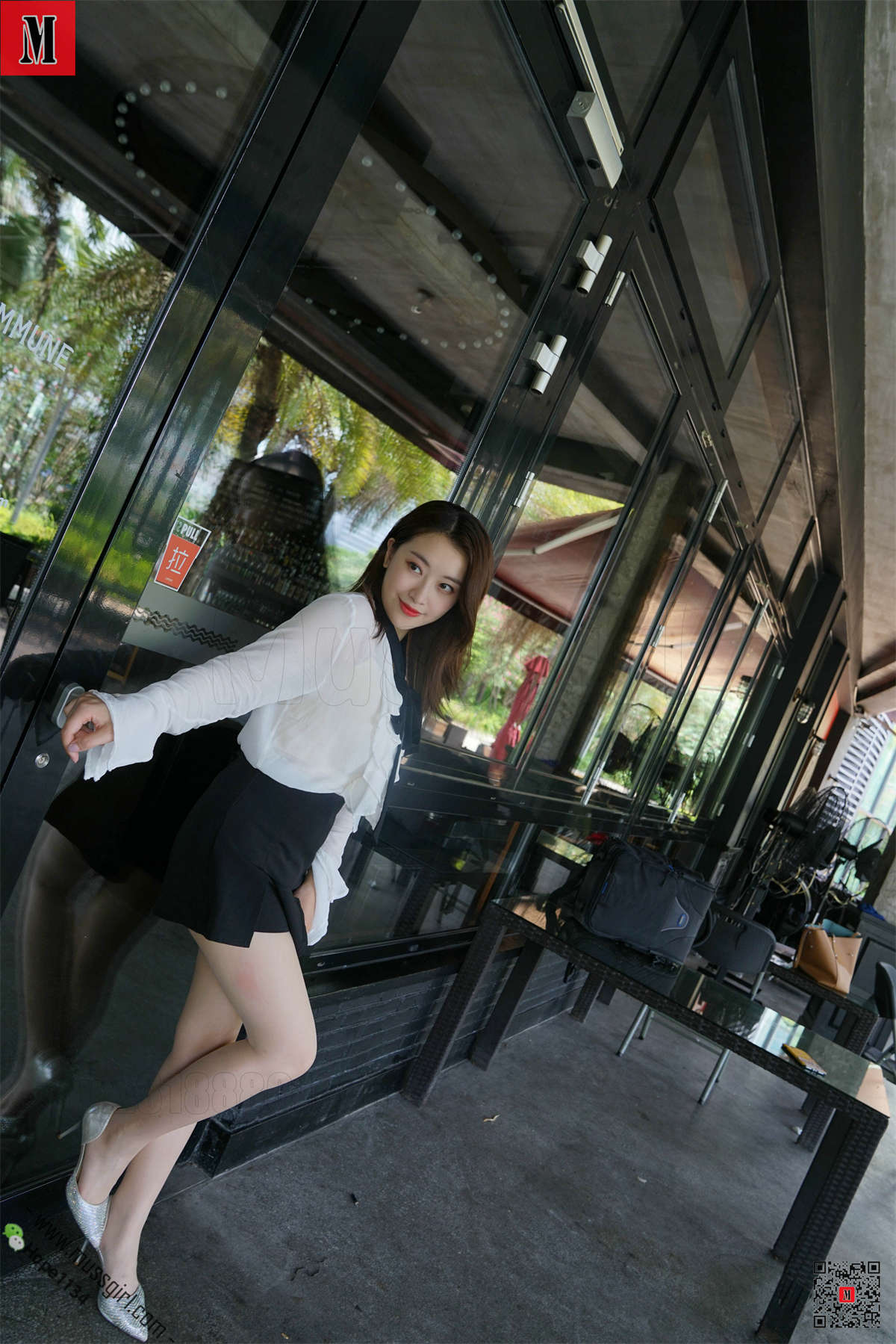 MussGirl慕丝女郎 NO.159 洁白如玉-日更街拍