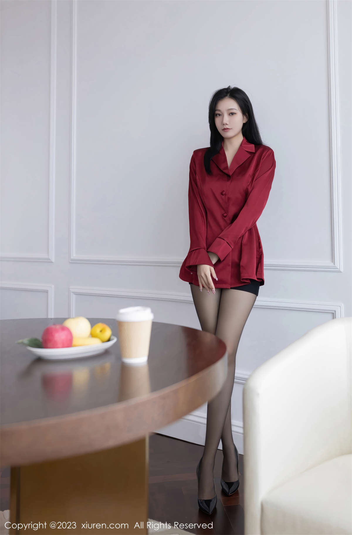 图片[2]-Xiuren秀人网 2023.09.05 No.7338 安然-日更街拍