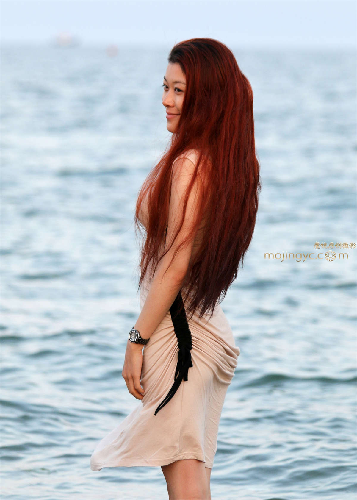 图片[2]-第499篇★肉色贴身棉质裙★-33P-日更街拍