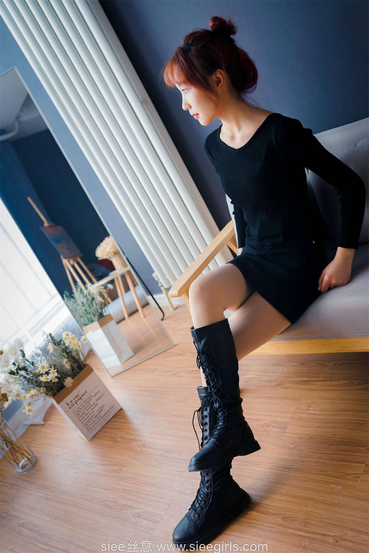 SIEE丝意 NO.474 回归篇～诗诗御姐，肤色厚-日更街拍