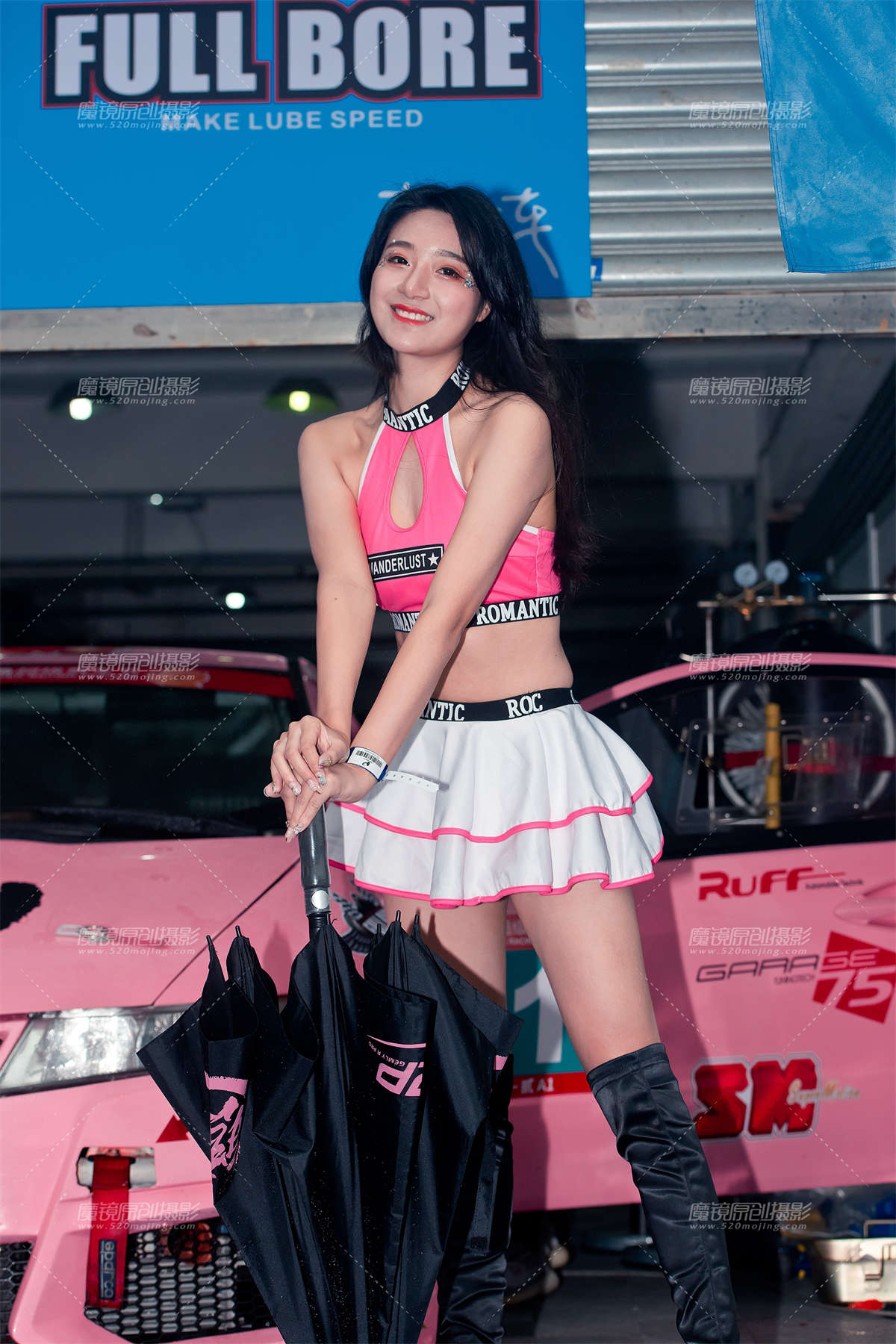 图片[2]-【御风赛贴】泛珠的粉红卡哇伊大长腿-日更街拍