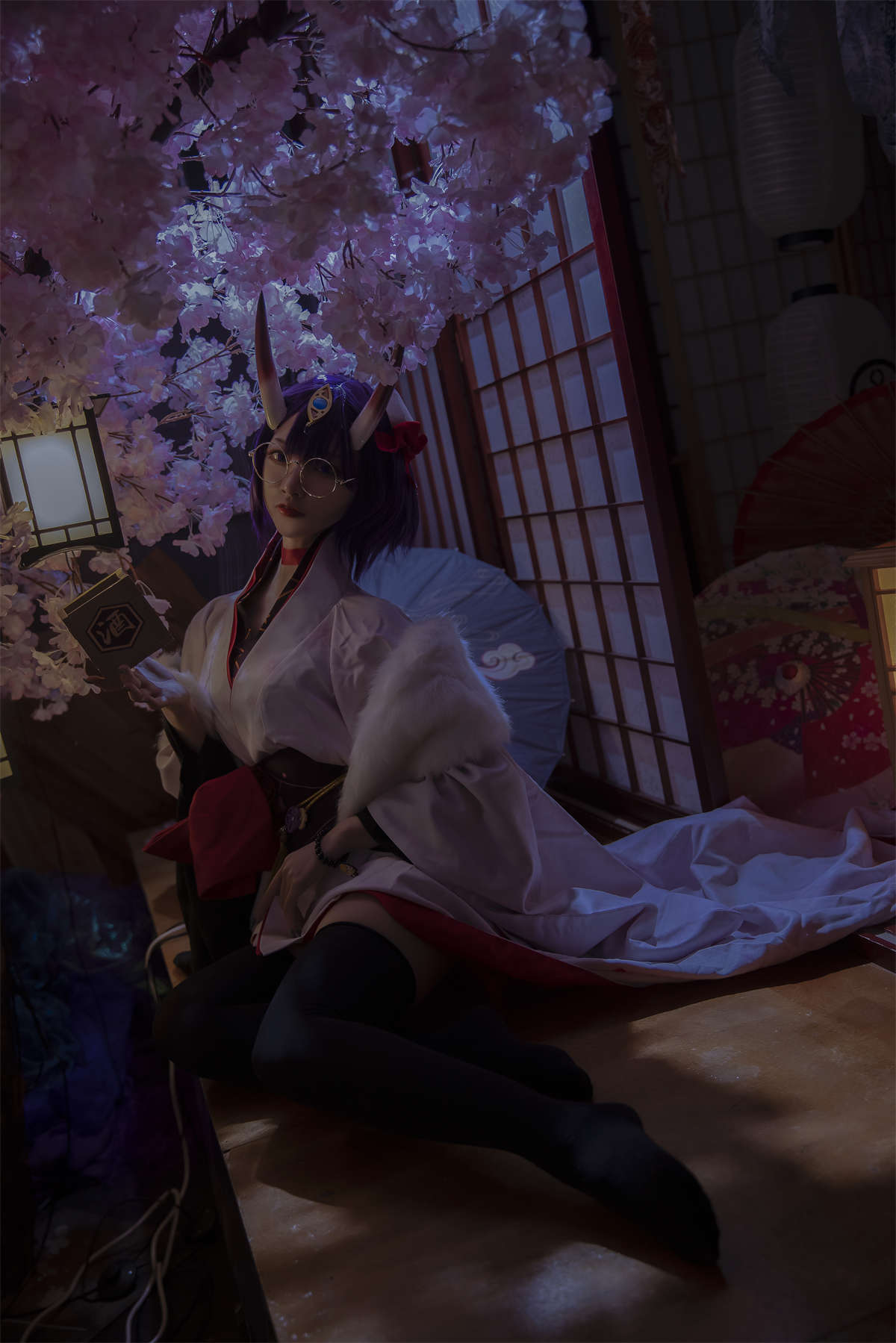 高产型Coser-二佐Nisa FATE酒吞冬祭-日更街拍