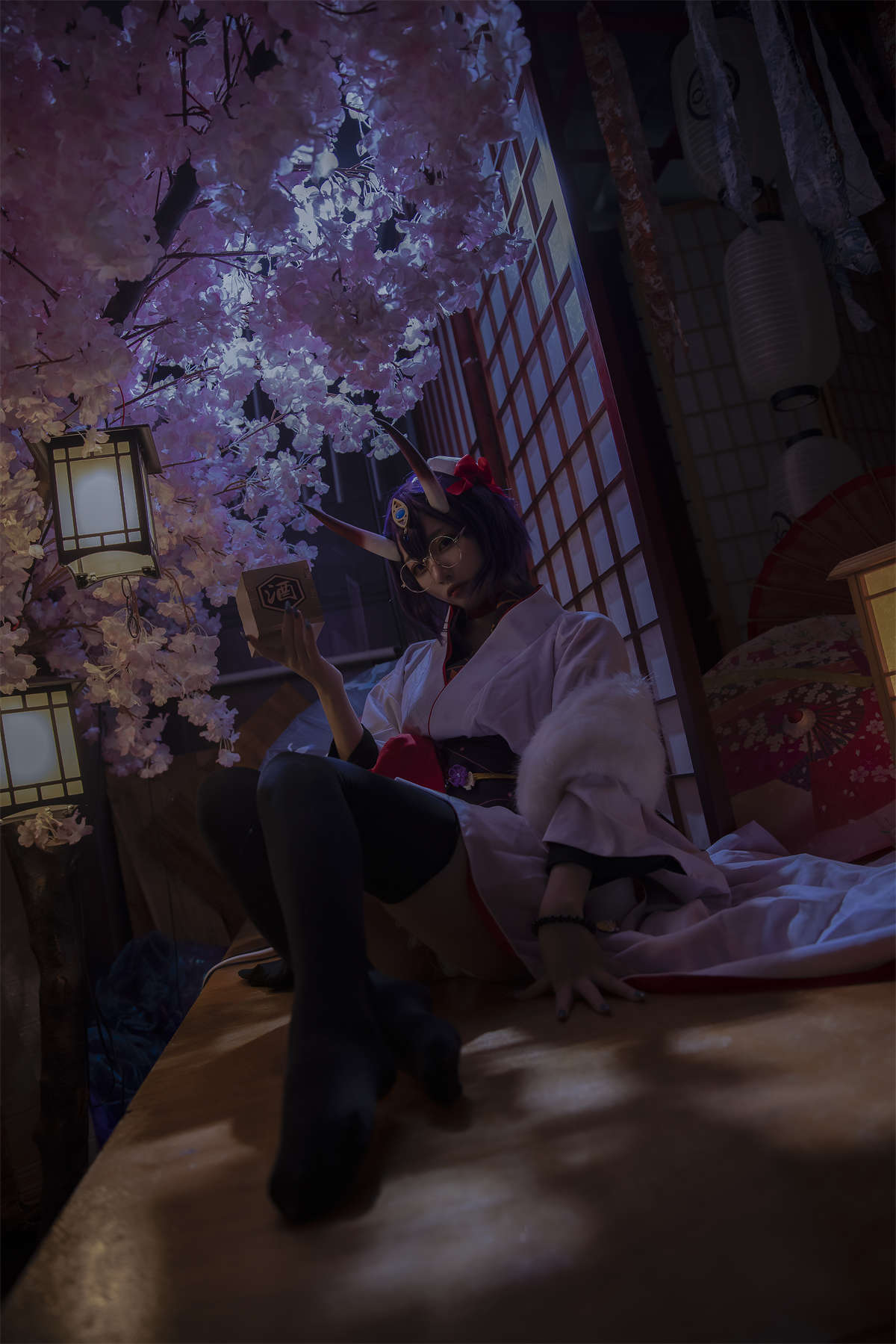 图片[2]-高产型Coser-二佐Nisa FATE酒吞冬祭-日更街拍