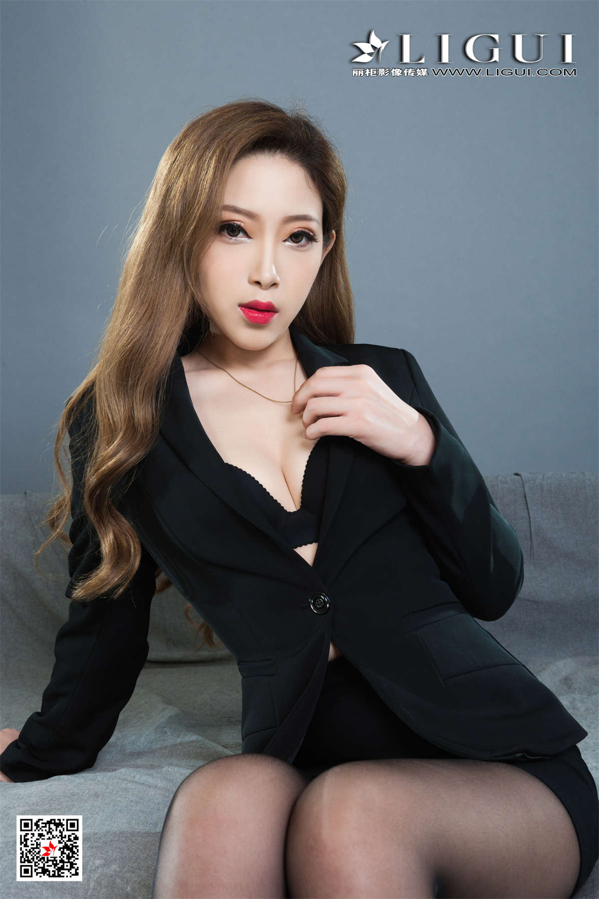 图片[2]-Ligui丽柜 2021.09.22 助理的黑丝 宁宁-日更街拍