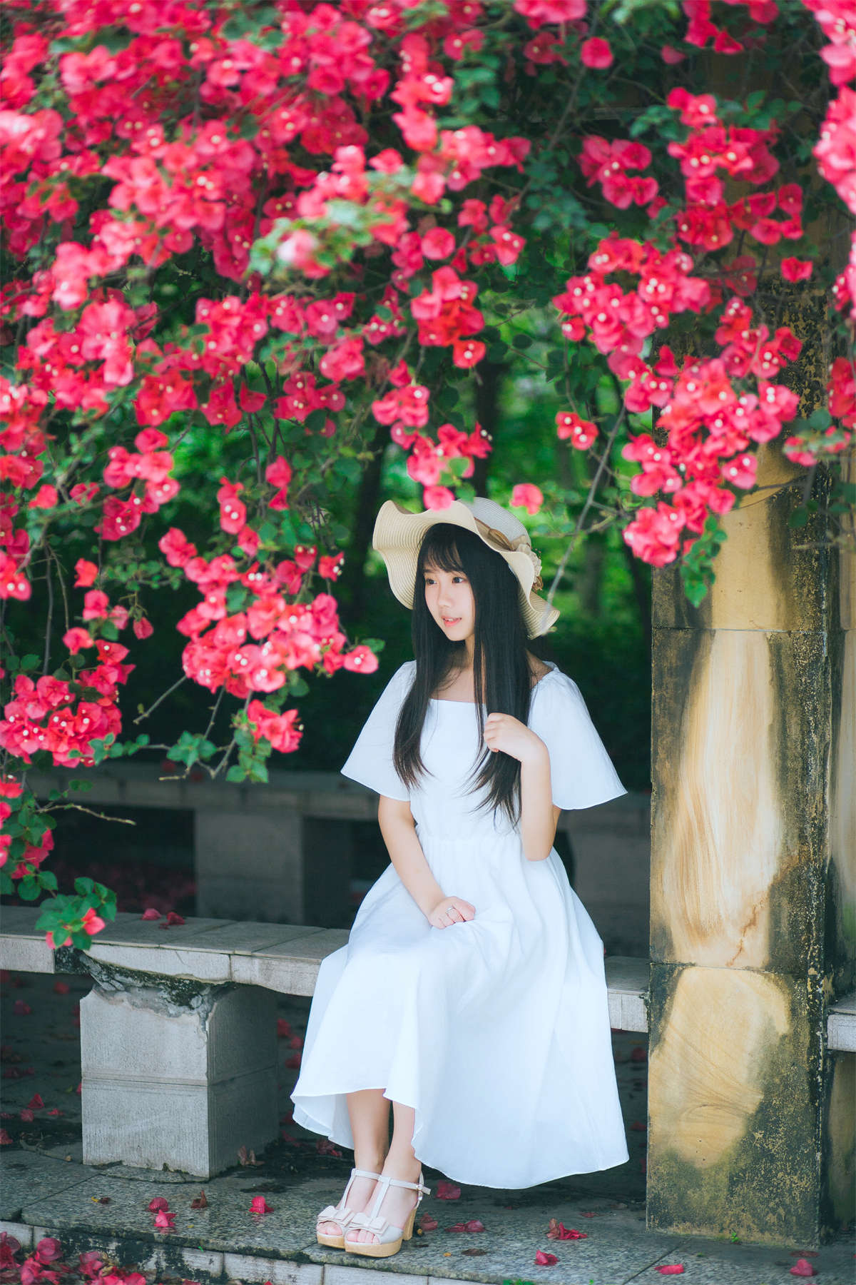 图片[2]-YITUYU艺图语 2022.04.21 花和那姑娘 紫卿-日更街拍