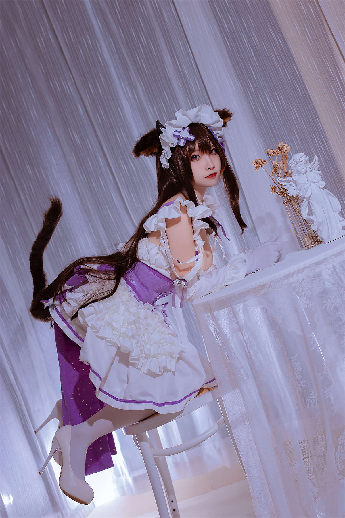 图片[2]-高产型Coser-二佐Nisa 碧蓝樫野同人女仆-日更街拍