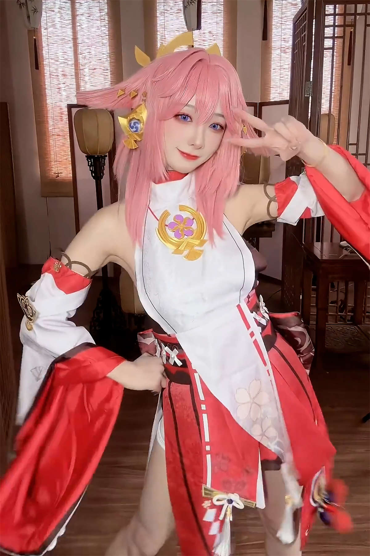 图片[2]-封疆疆v NO.031 八重神子公式ver-日更街拍