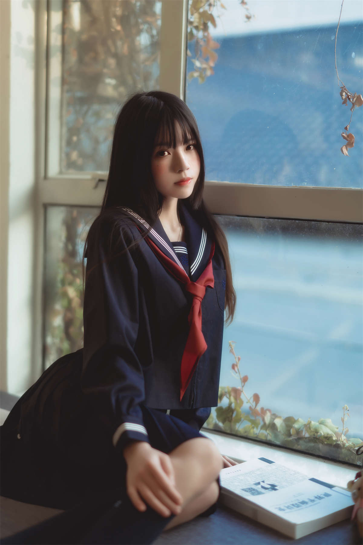 图片[2]-YITUYU艺图语 2022.04.21 午后高校少女 桜桃喵-日更街拍