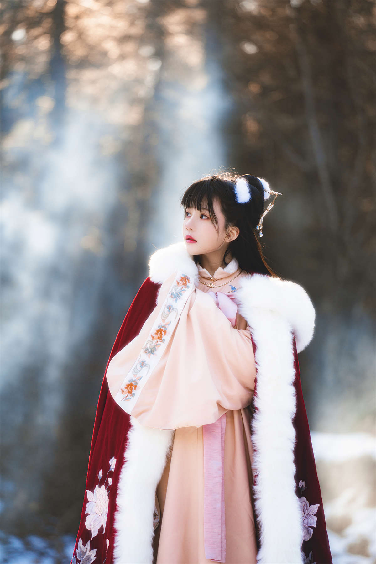 桜桃喵 – 熹微-日更街拍