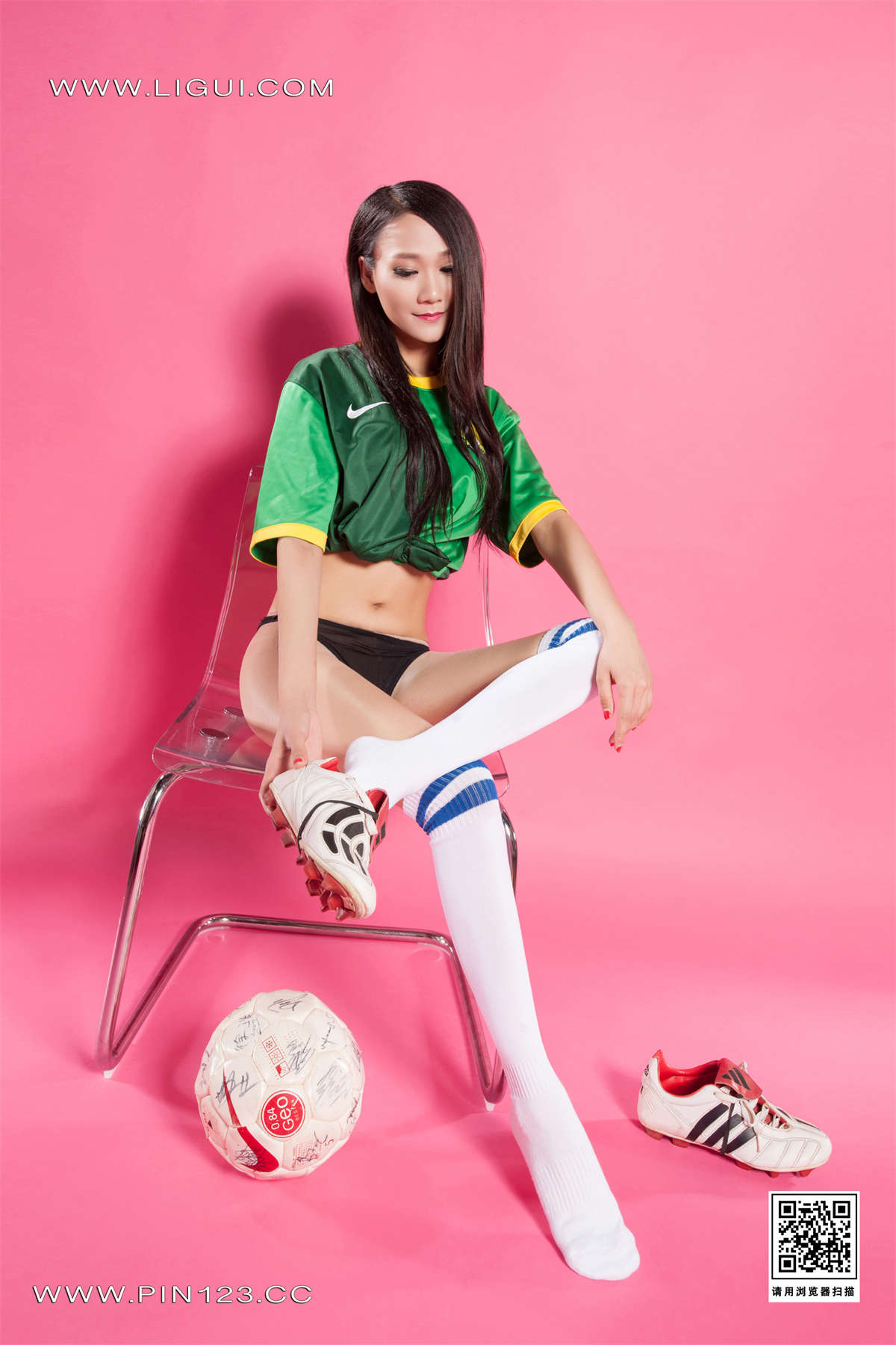 图片[2]-Ligui丽柜 2022.11.29 经典回顾 足球宝贝 曼蒂-日更街拍