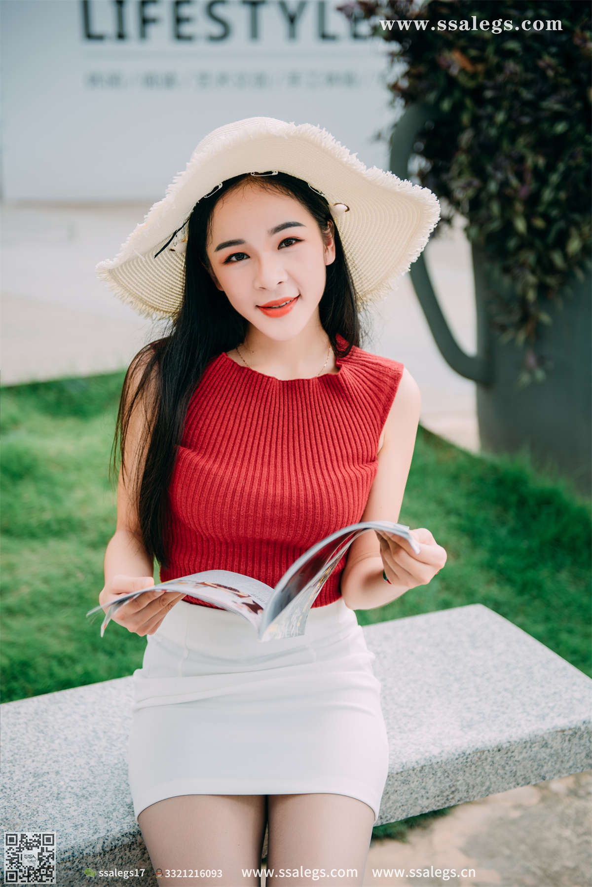 图片[2]-SSA丝社 NO.007 nono 街拍灰丝特辑-日更街拍