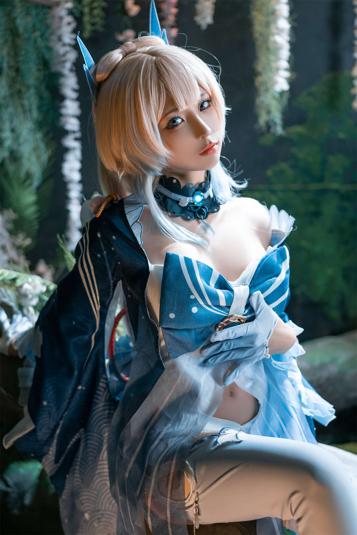 图片[2]-知名动漫博主-蠢沫沫 原神 心海-日更街拍