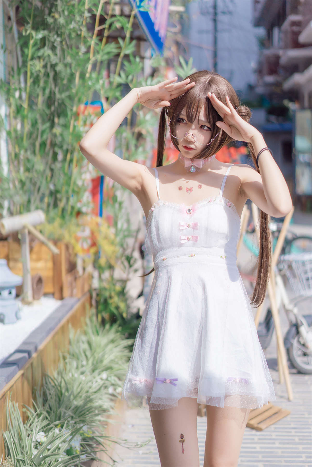 图片[2]-五更百鬼 日常 双马尾-日更街拍