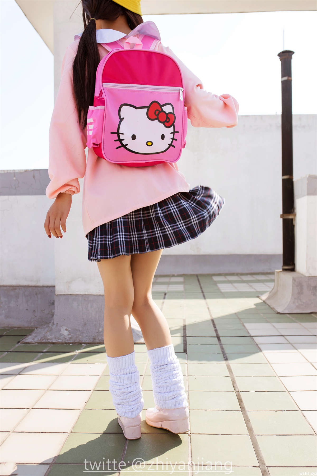 图片[2]-稚颜酱 屋上の幼稚園-日更街拍