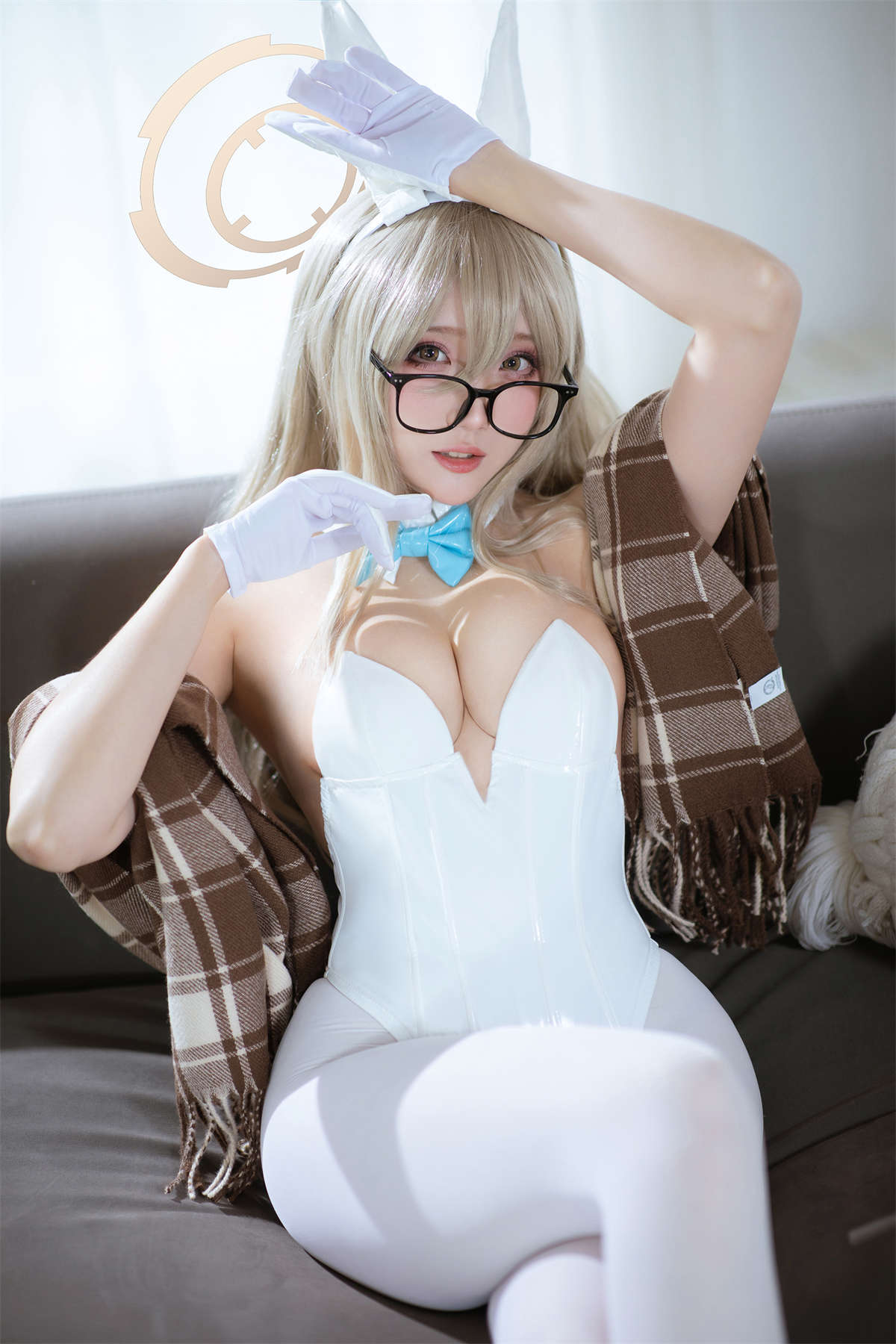 图片[2]-Momoko葵葵 BA兔女郎-日更街拍