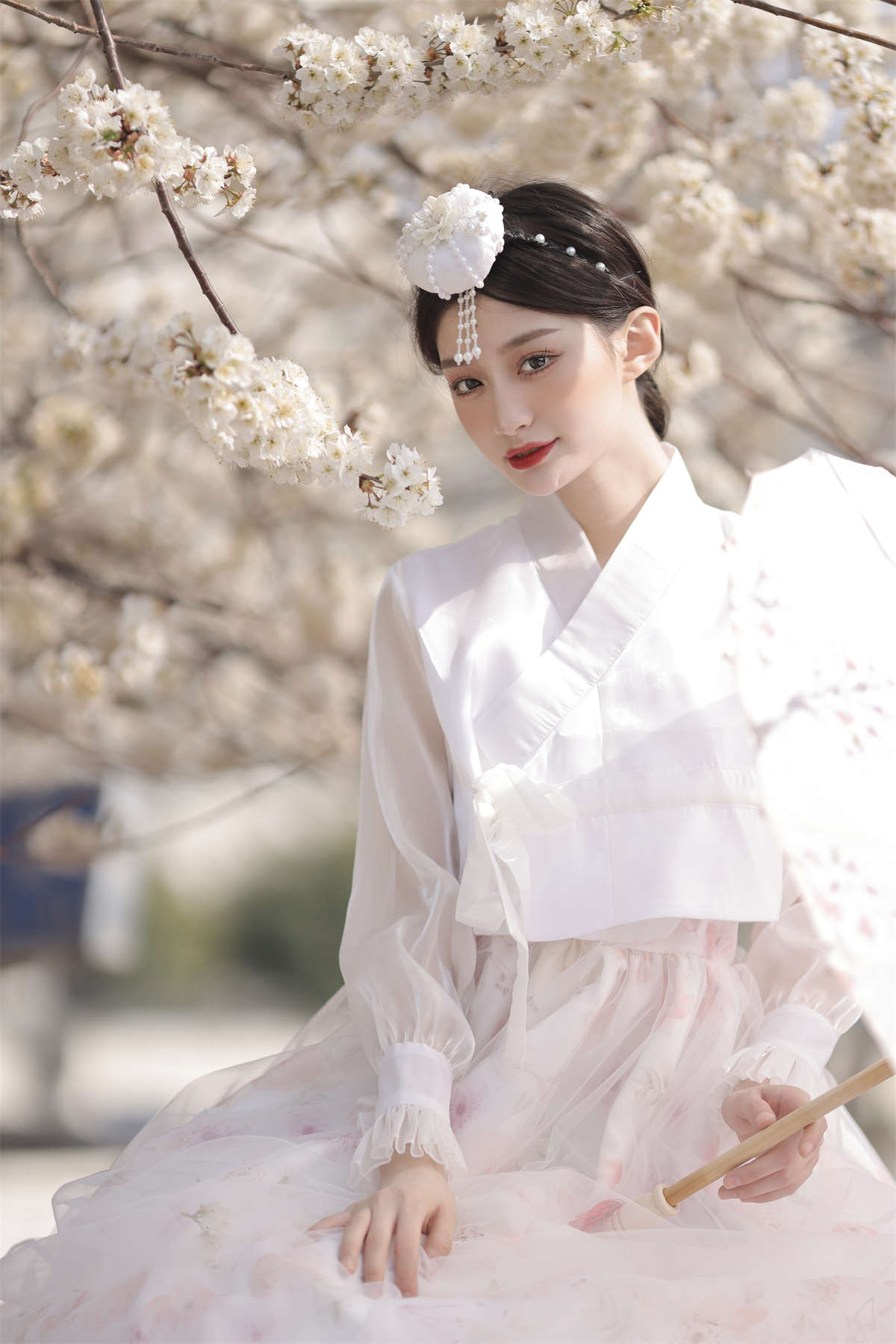 YITUYU艺图语 2023.03.25 樱花树下的约定 小多多要爆富-日更街拍