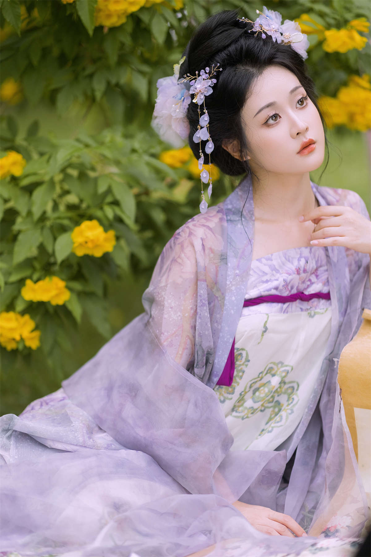 YITUYU艺图语 2024.12.28 晚秋花 神赐杏杏-日更街拍