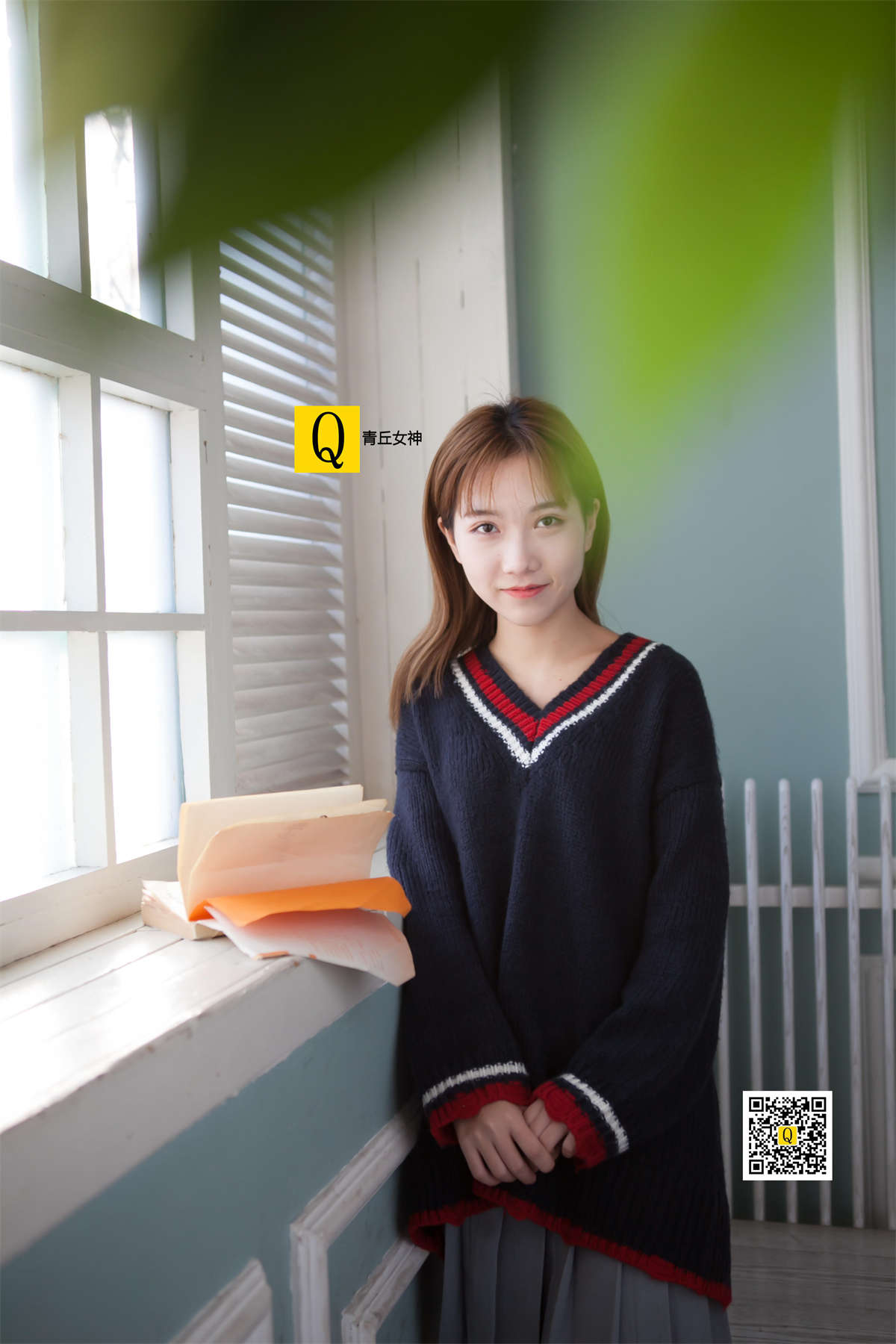 青丘女神 NO.070 2017.12.06 猫猫 甜美萝莉-日更街拍