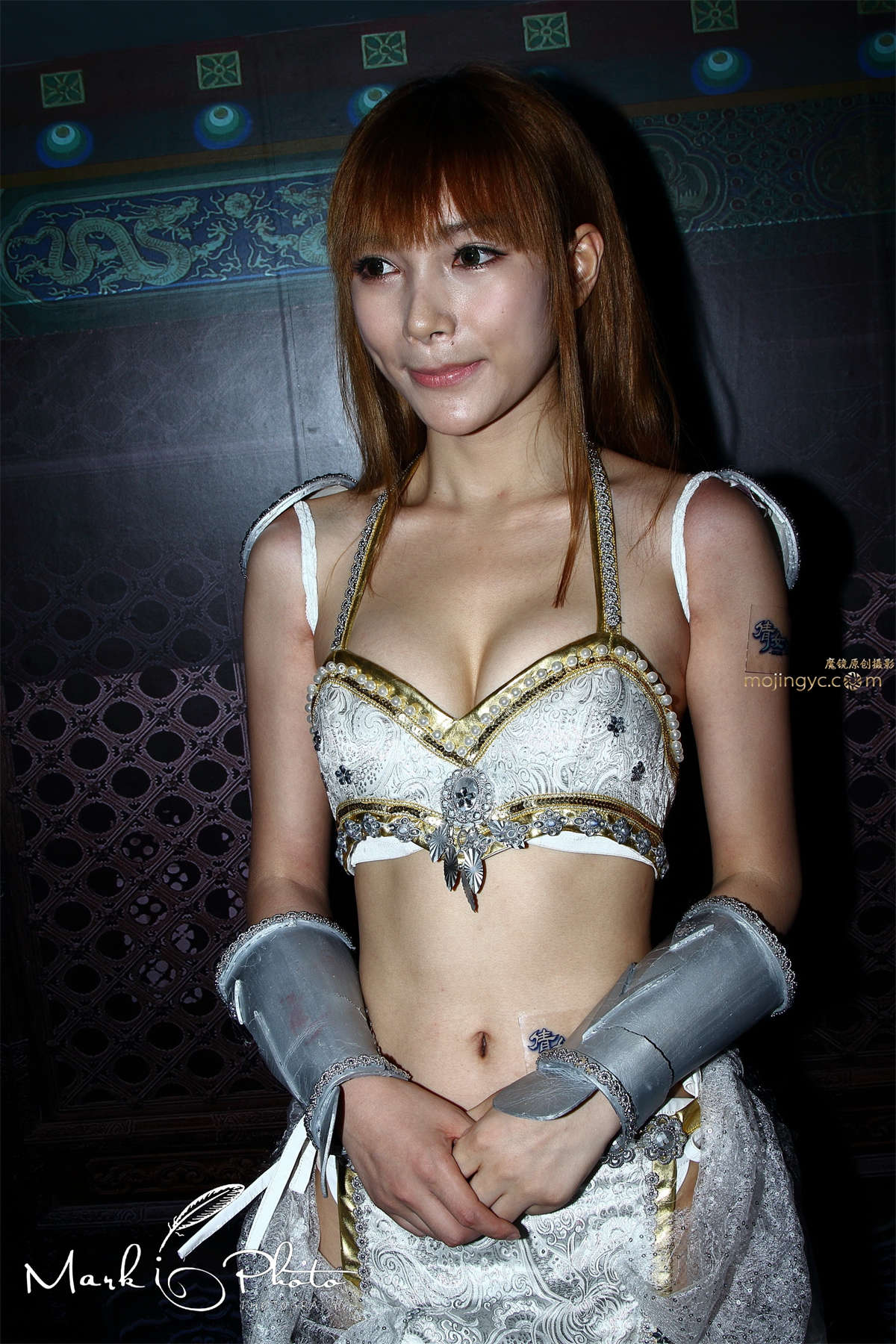 图片[2]-cos lay-黑白美胸-日更街拍