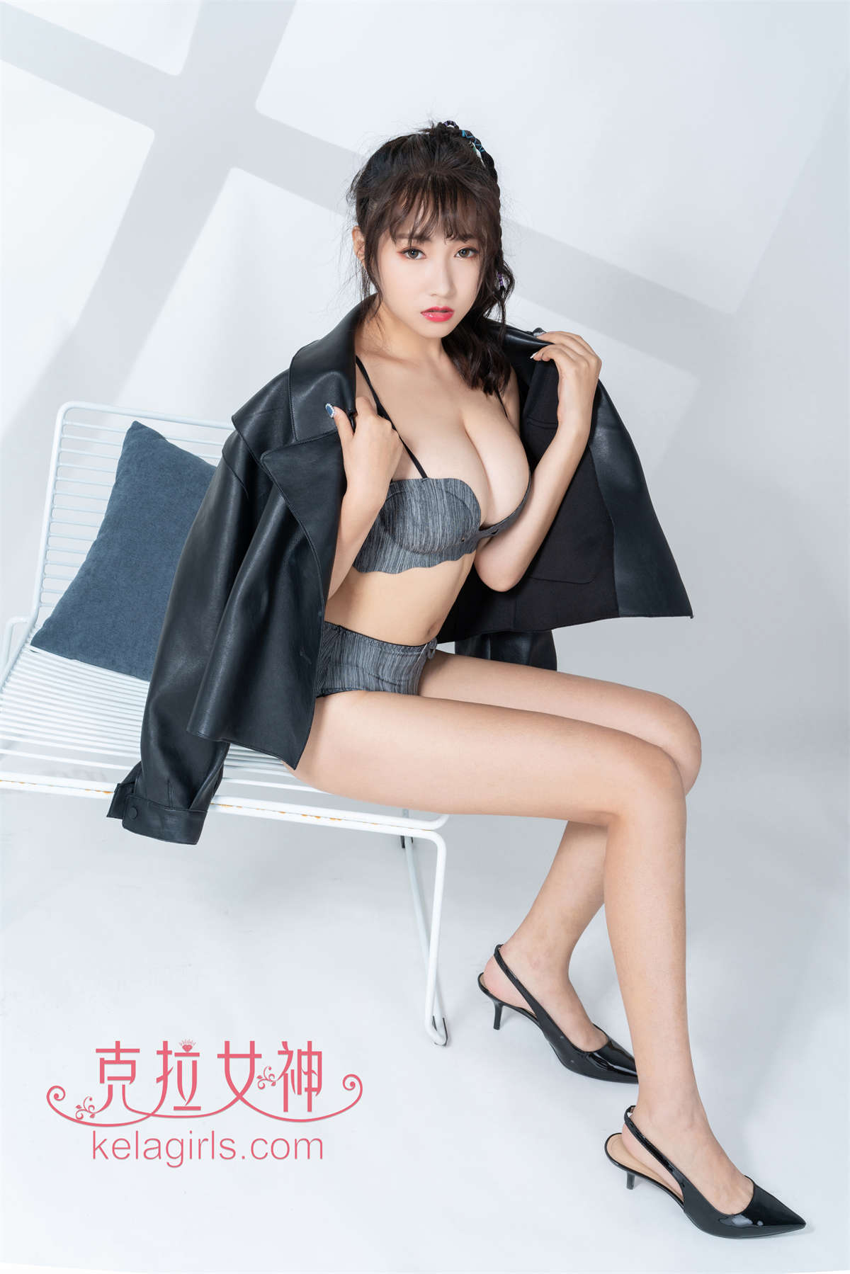图片[2]-Kelagirls克拉女神 2019.12.30《观球不语》YOYO-日更街拍
