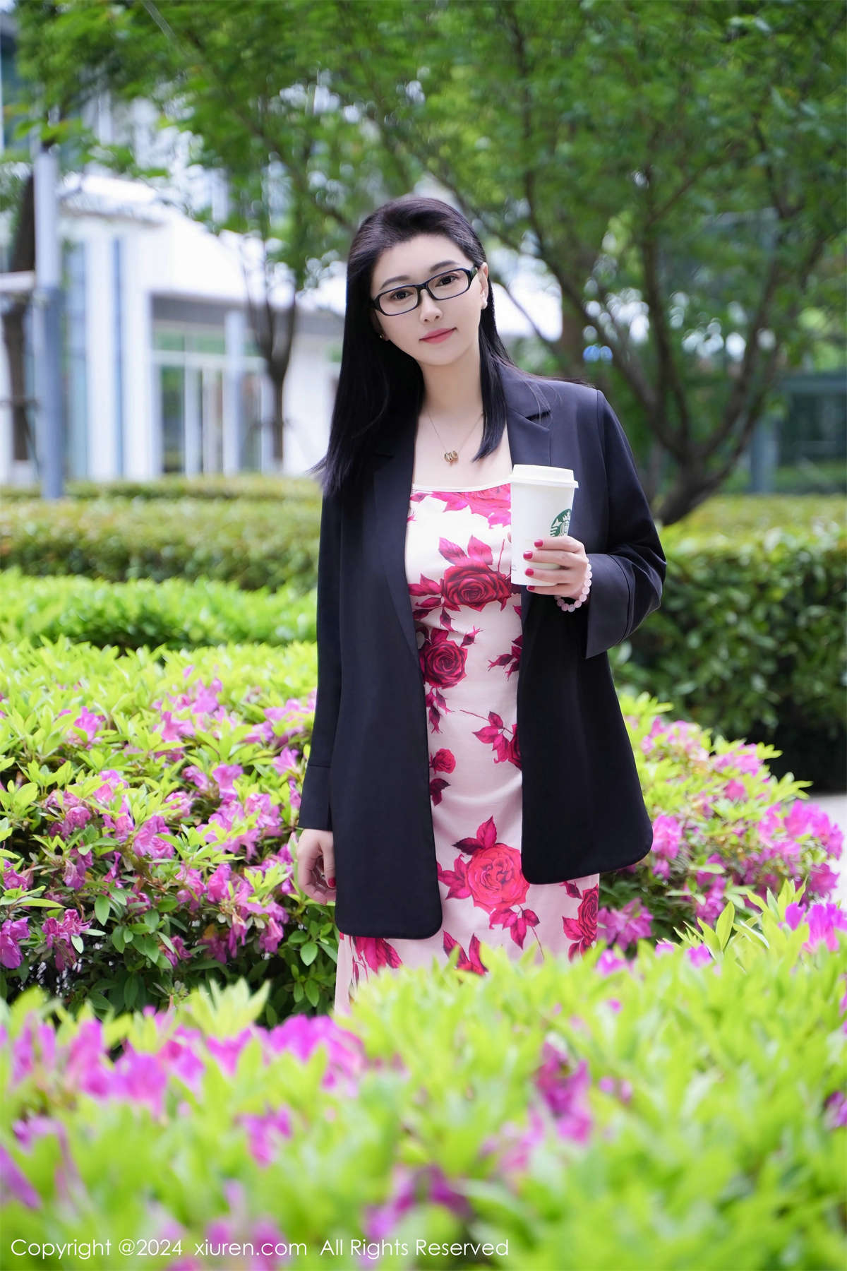 图片[2]-Xiuren秀人网 2024.04.29 No.8468 雅茹老师-日更街拍