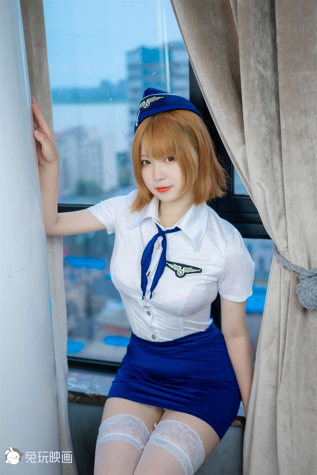 兔玩映画 C13.008 醉酒空姐-日更街拍