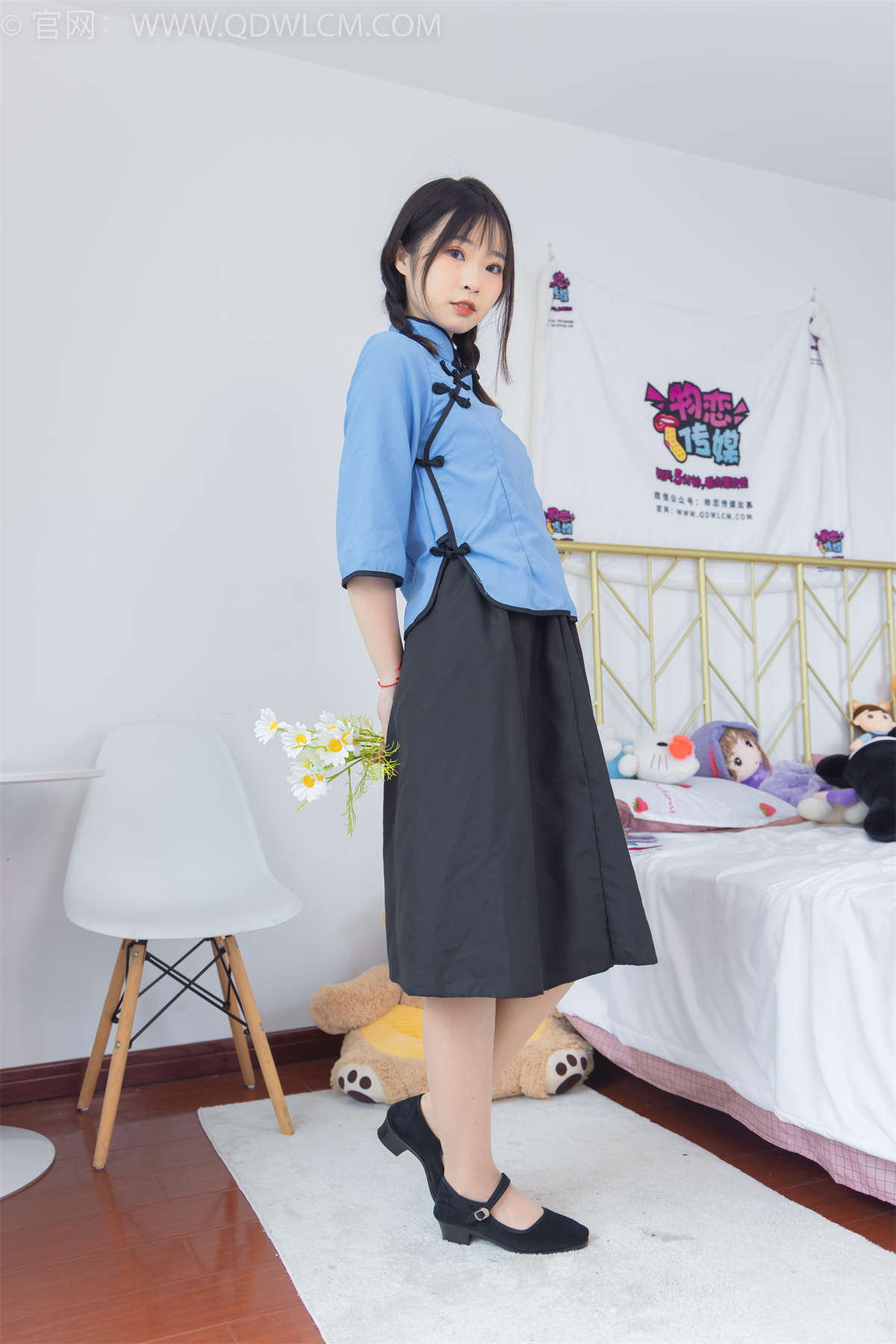 物恋传媒 NO.1642 挽挽-民国少女(盲盒2)-日更街拍