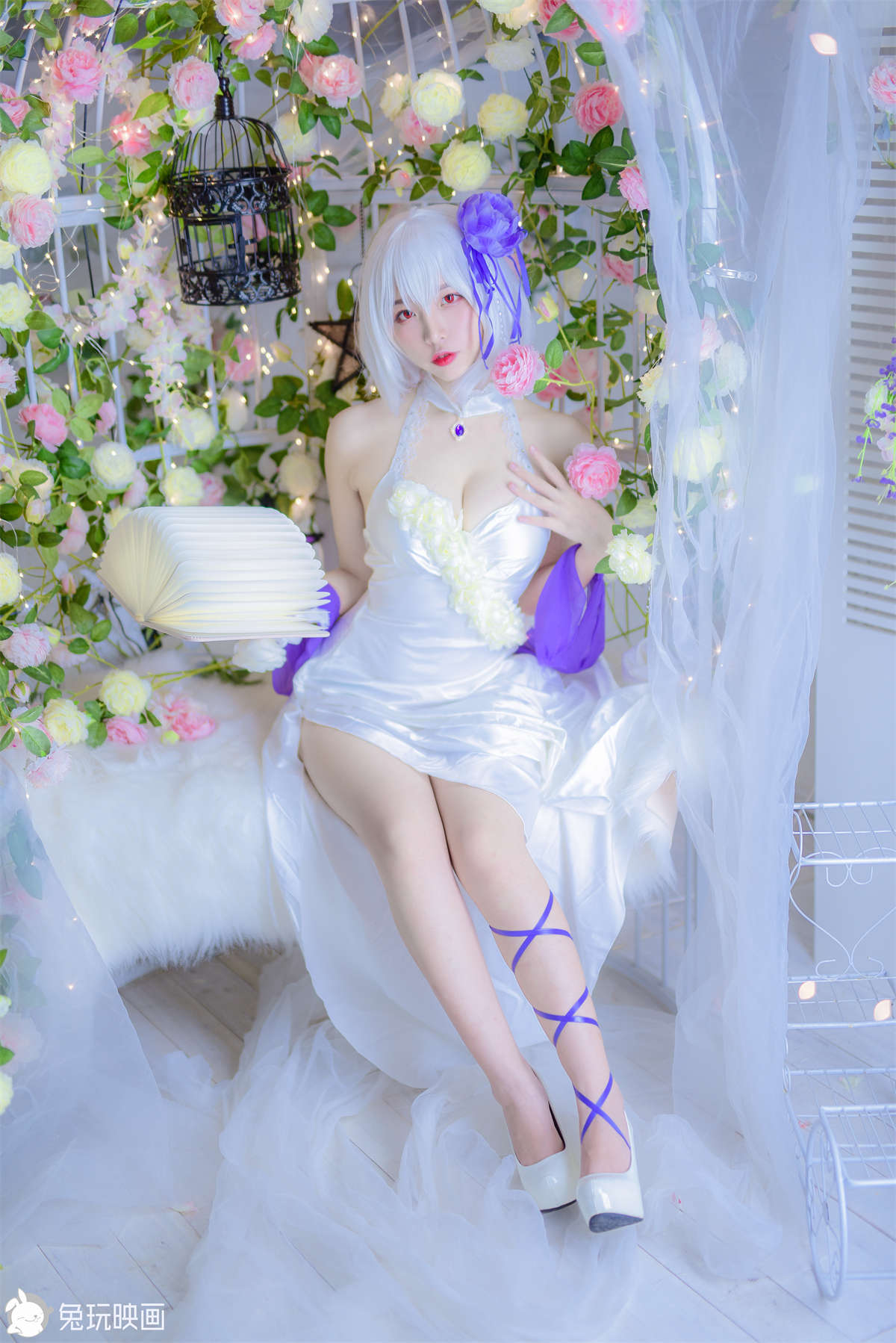 图片[2]-兔玩映画 C14.002 白色花嫁-日更街拍