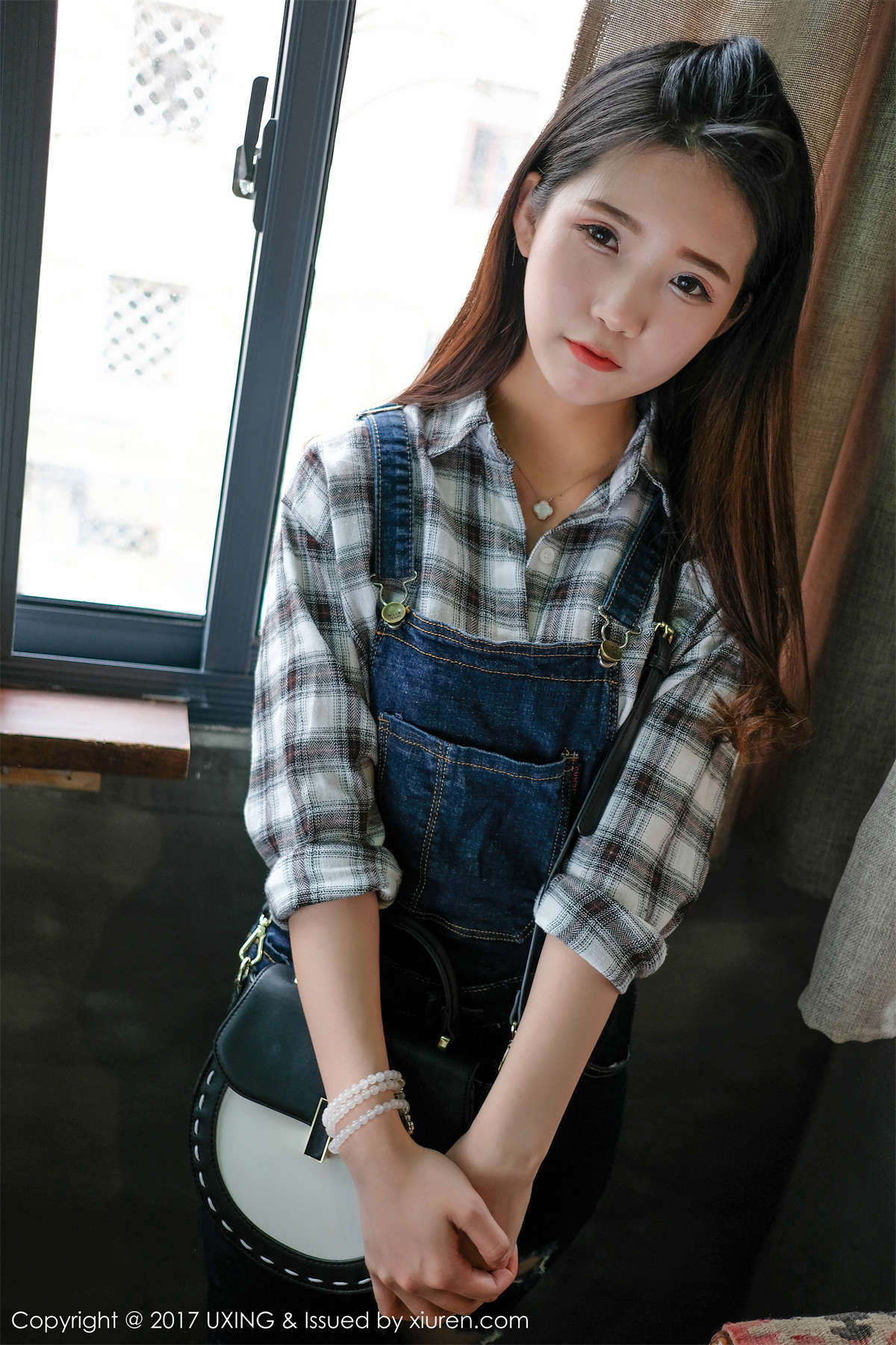 图片[2]-UXing优星馆 2017.03.14 VOL.044 可爱的小叶子-日更街拍