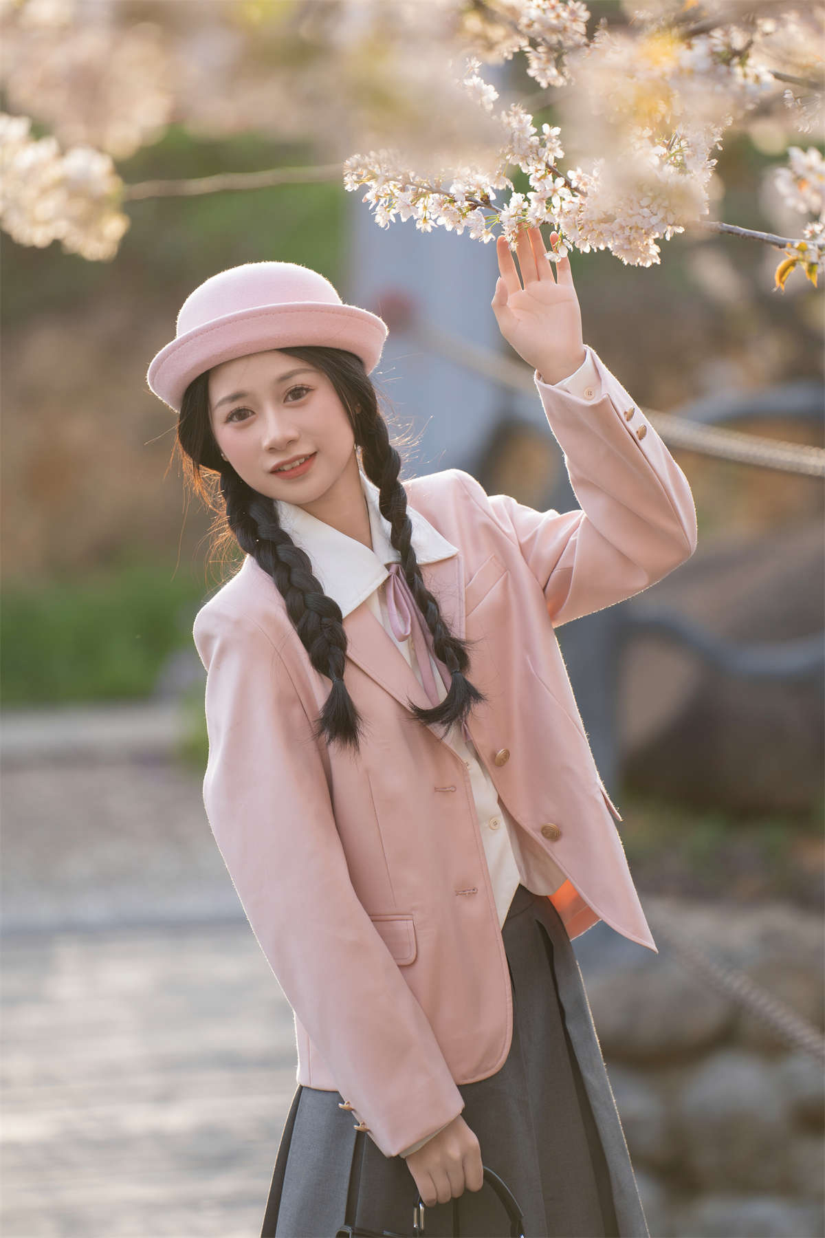 YITUYU艺图语 2024.04.23 粉色jk 橙子舒插图1