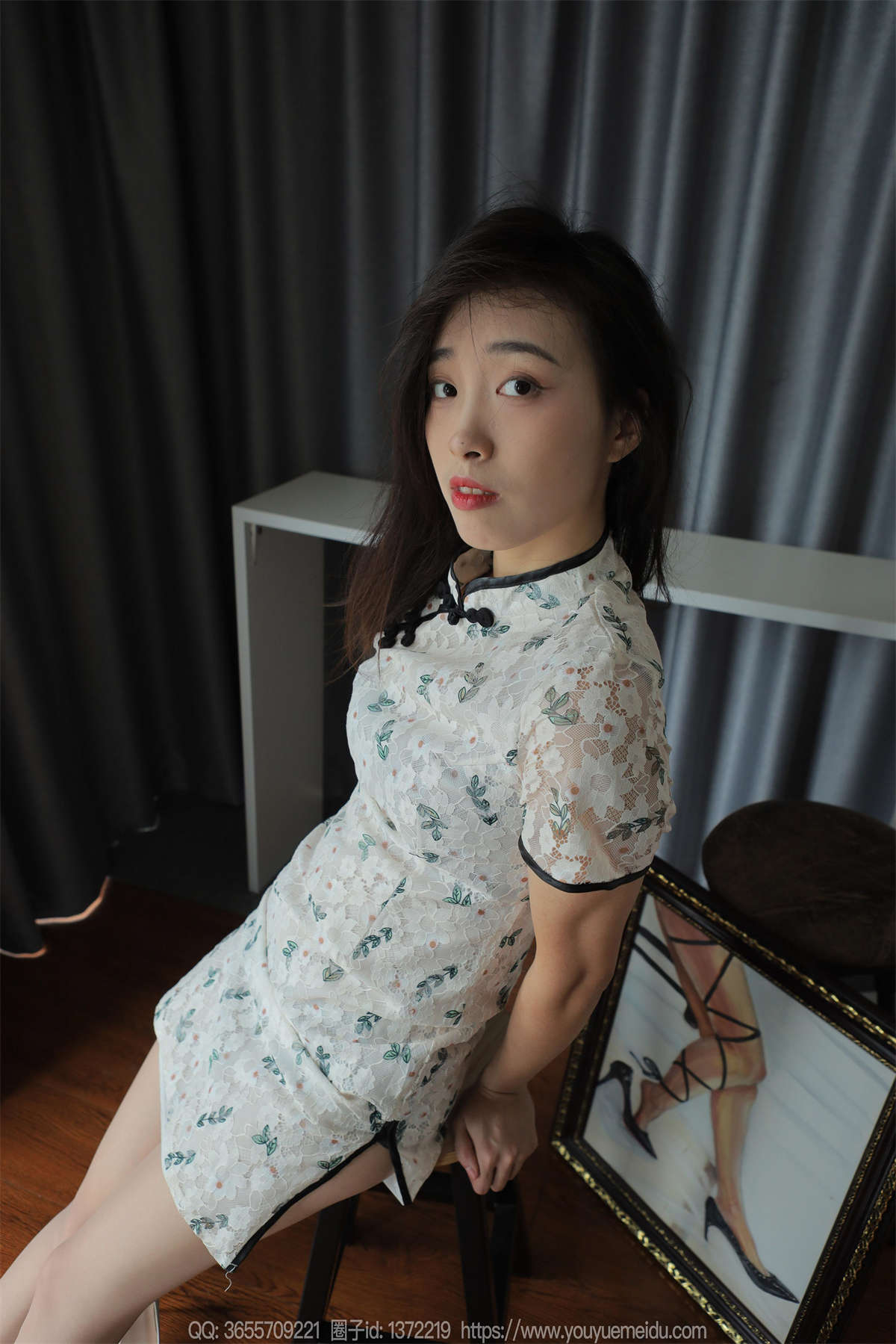 图片[2]-IESS异思趣向 2024.03.04 丝享家1680：小九 粉嫩旗袍（下）-日更街拍