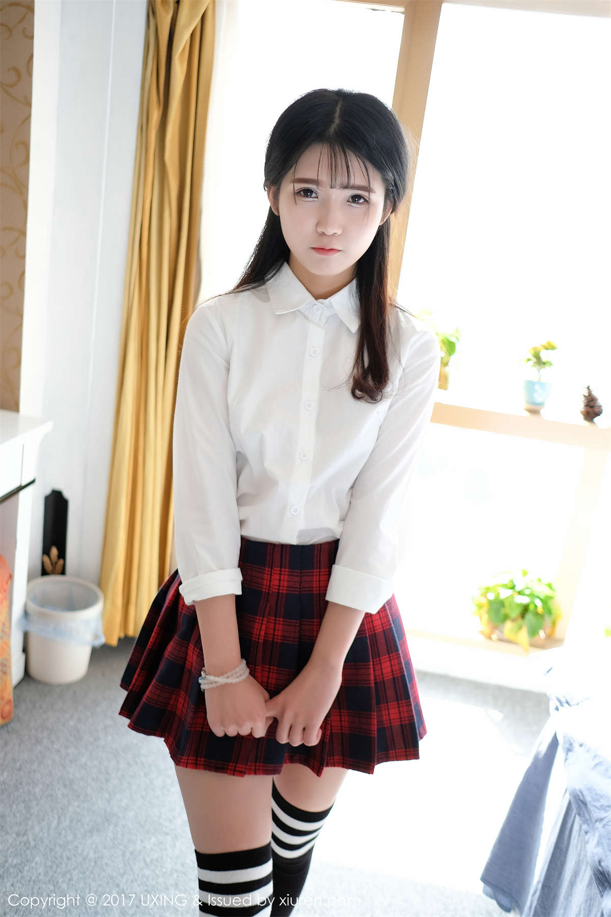 UXing优星馆 2017.03.21 VOL.046 可爱的小叶子-日更街拍