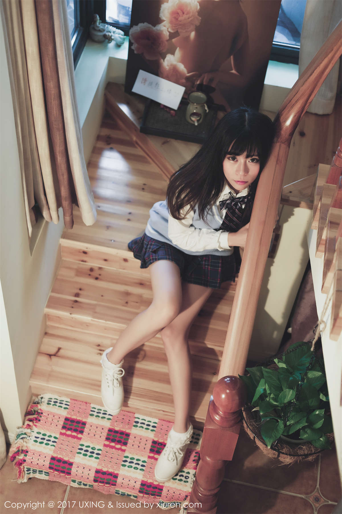 图片[2]-UXing优星馆 2017.04.12 VOL.048 Yo酱-日更街拍