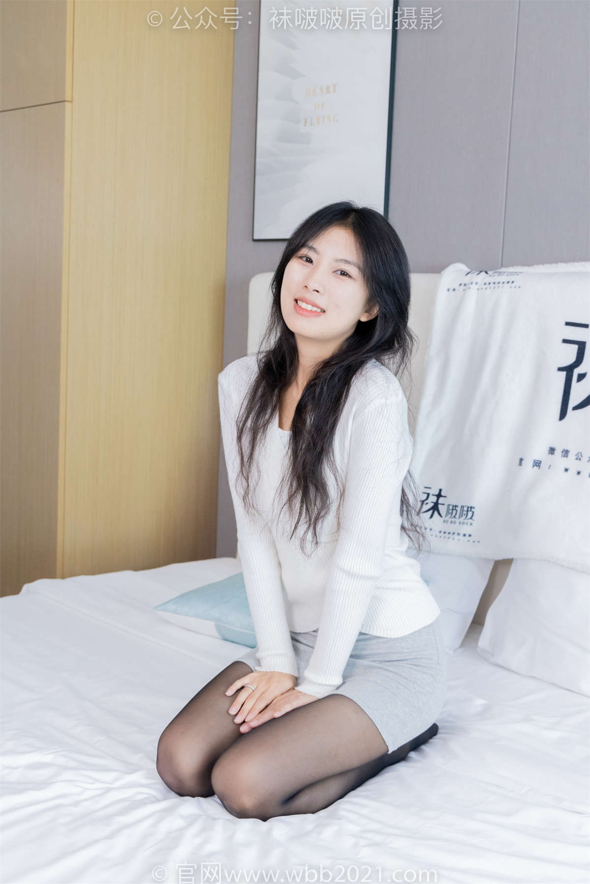 图片[2]-袜啵啵 No.462 奶油-板鞋、厚肉丝、黑丝（脚尖加固款） 花絮版-日更街拍