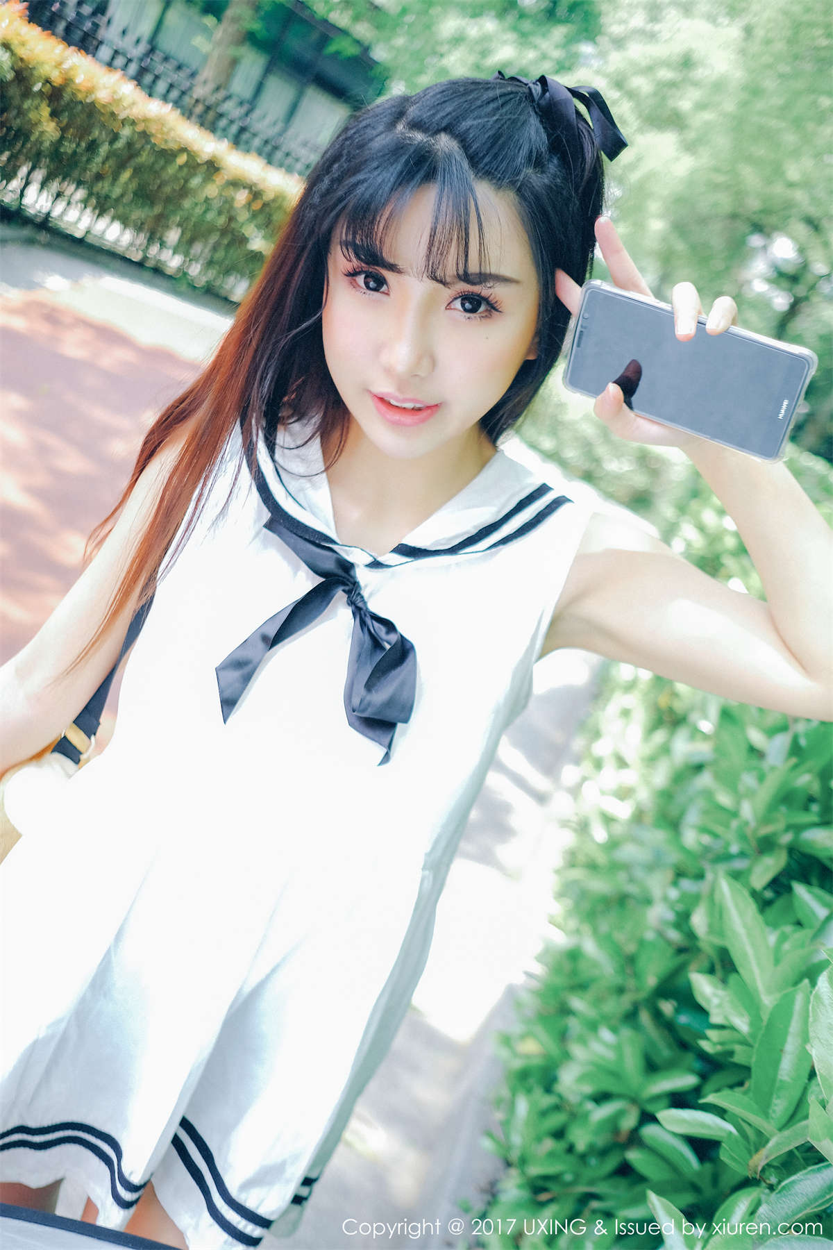 UXing优星馆 2017.05.02 VOL.050 晓茜sunny-日更街拍