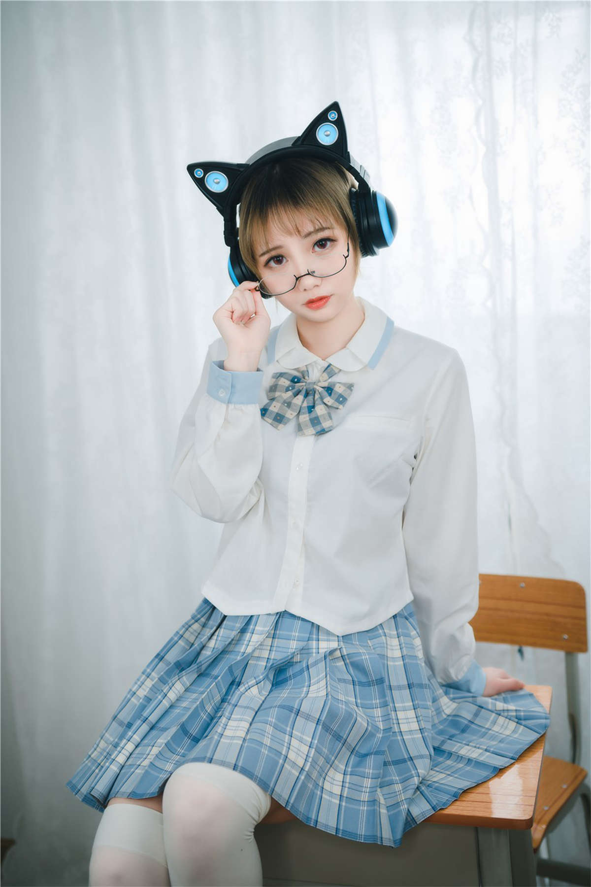 图片[2]-风之领域 NO.202 爱听歌的喵喵酱-日更街拍