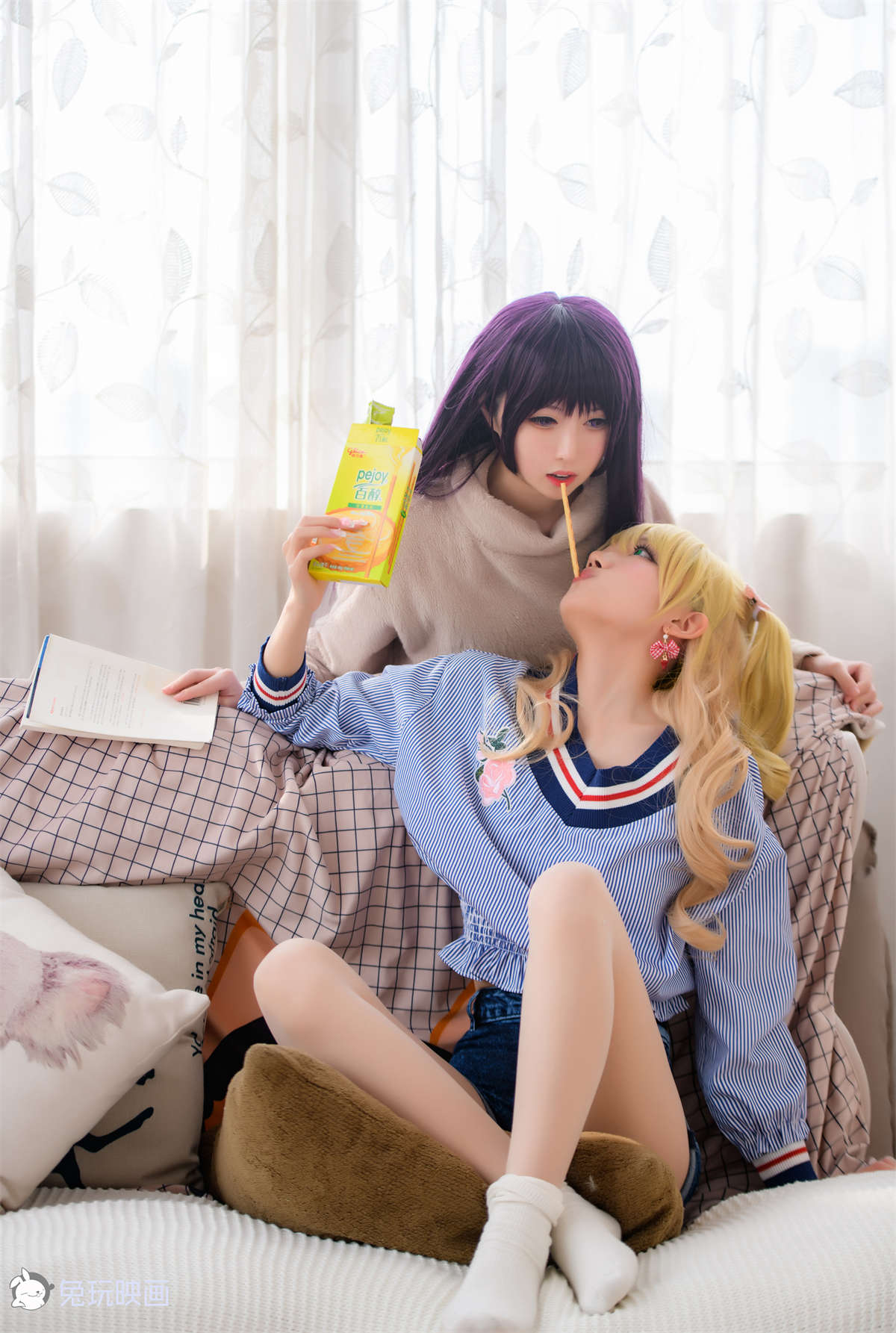 兔玩映画 VOL.003 百合2-日更街拍