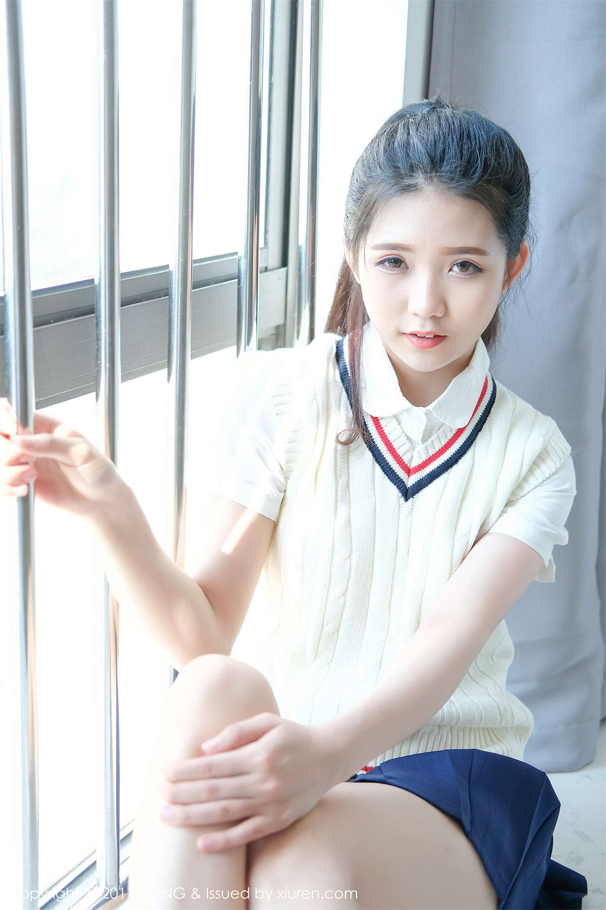 图片[2]-UXing优星馆 2017.06.15 VOL.056 可爱的小叶子-日更街拍