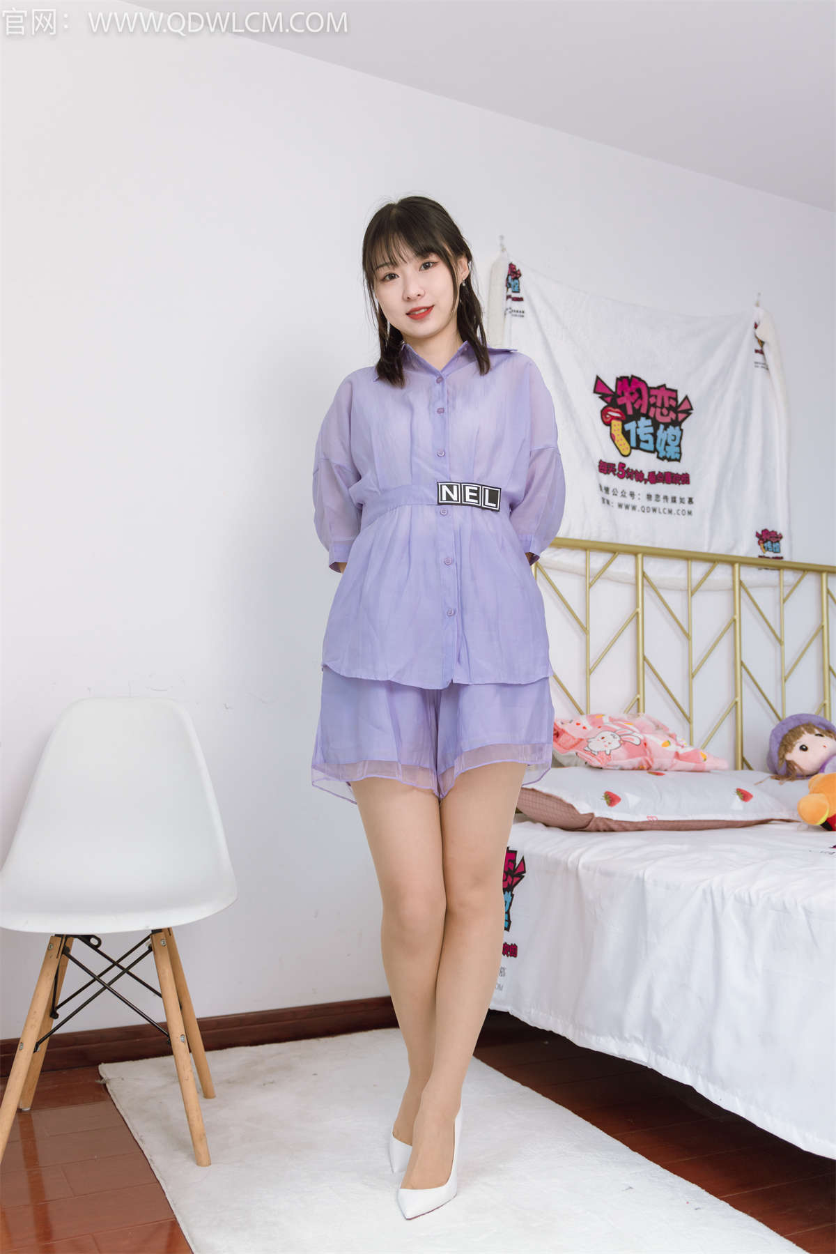 物恋传媒 NO.1264 月心-夏夜蝉鸣-日更街拍