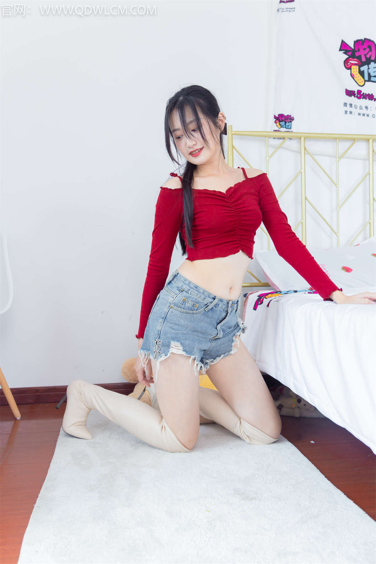 物恋传媒 NO.1266 小敏-自由至上-日更街拍