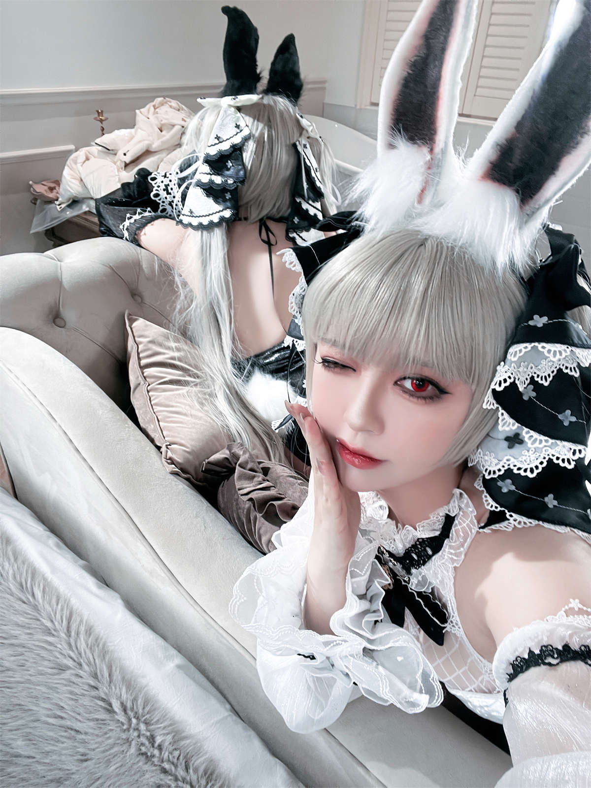 图片[2]-面饼仙儿 NO.150 碧蓝航线 可畏兔兔-日更街拍