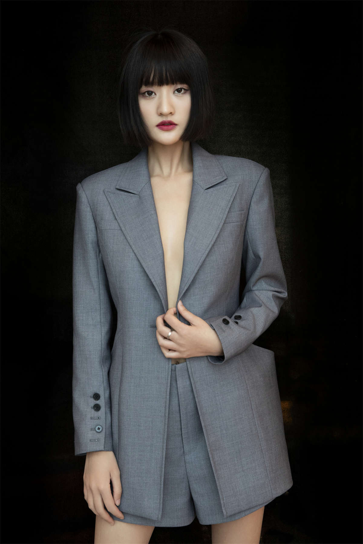 YITUYU艺图语 2024.03.24 Short Hair 宇宇-日更街拍