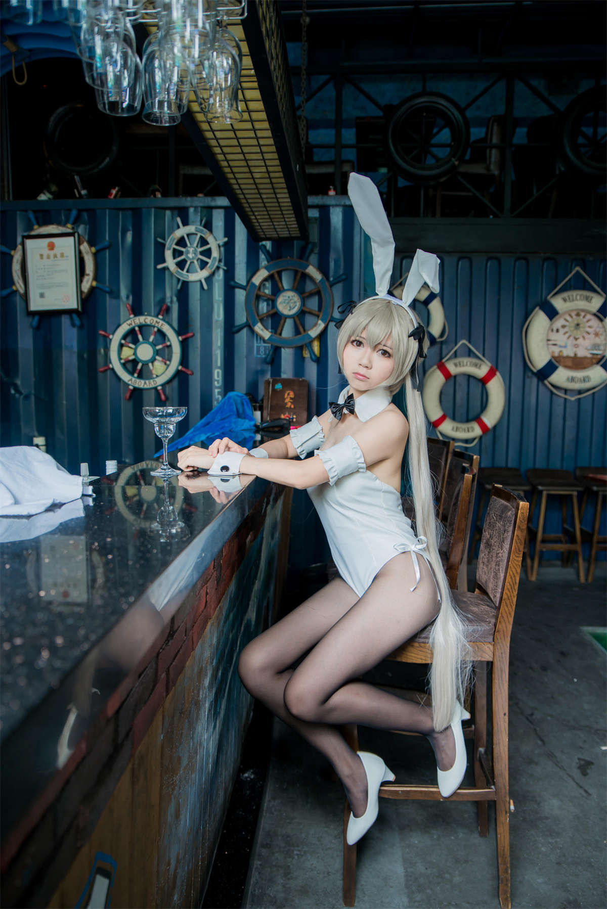 图片[2]-知名动漫博主-白金Saki No.13 五更琉璃 校服-日更街拍