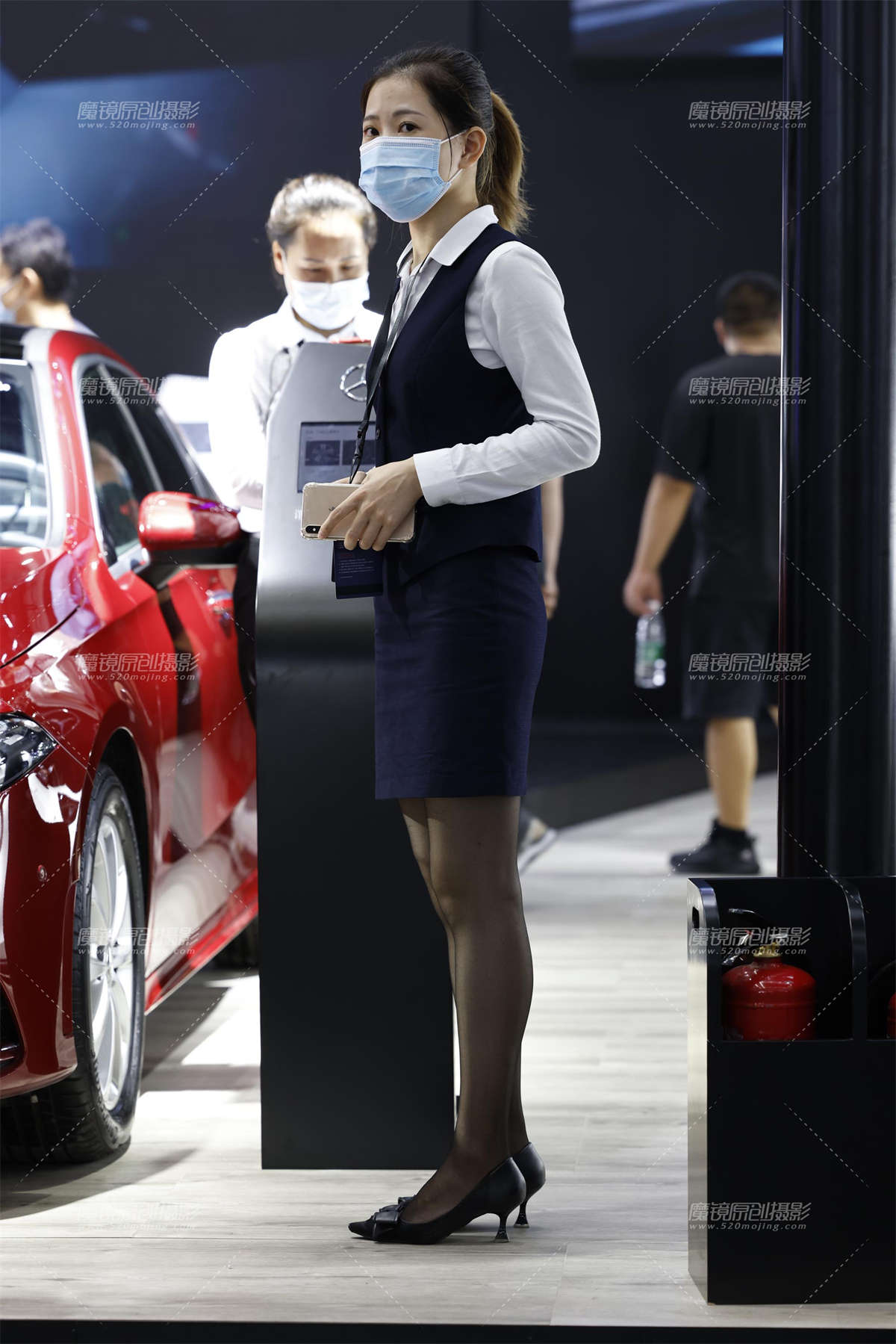 图片[2]-20201003黑裙黑丝销售-日更街拍