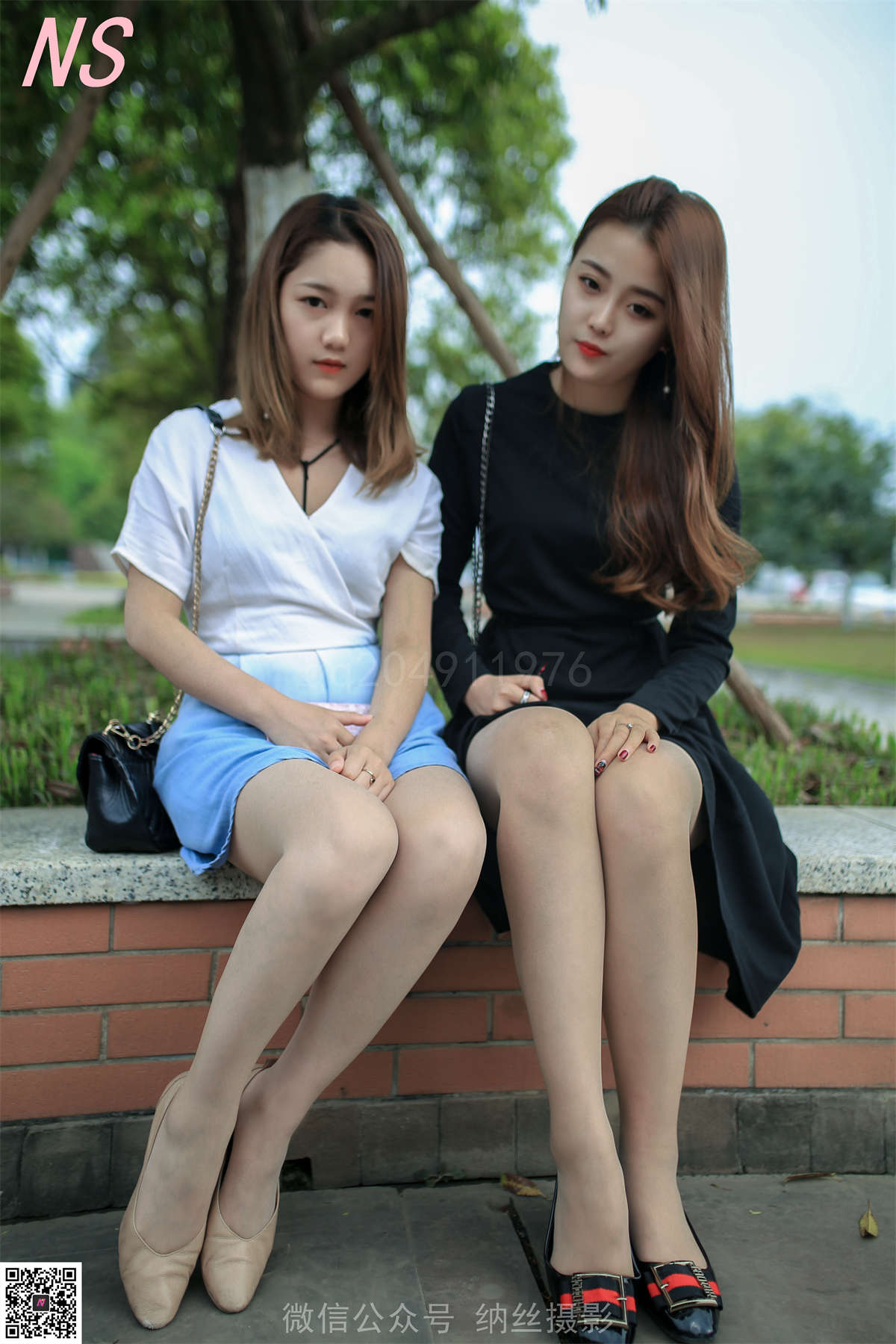 图片[2]-纳丝摄影No.144 闺蜜双肉丝-日更街拍